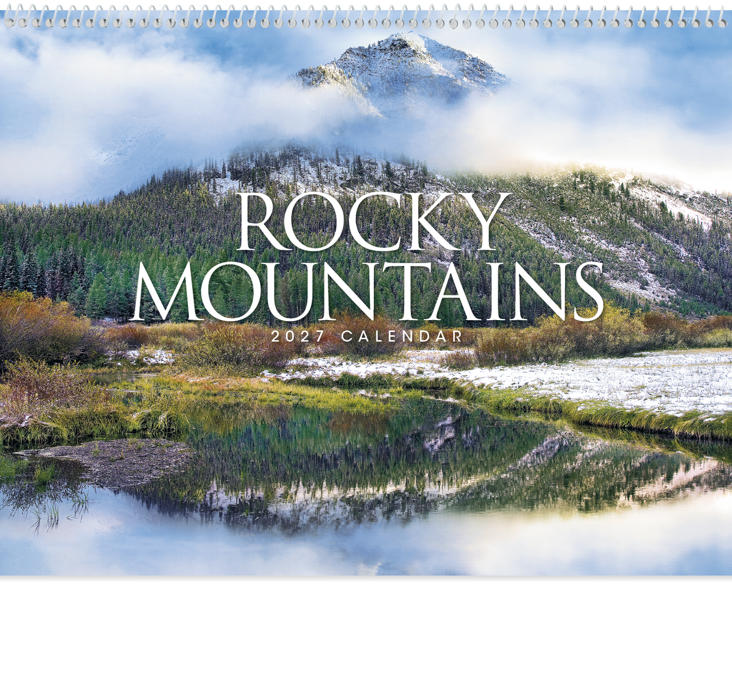 Rocky Mountains - Spiral Calendar