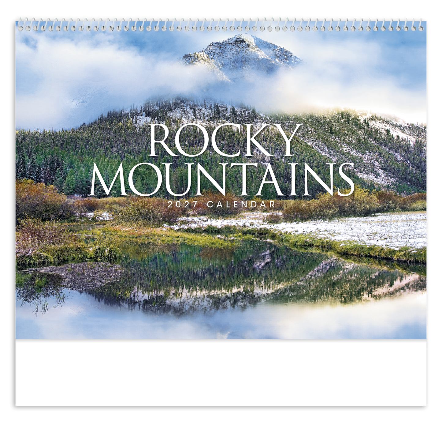 Rocky Mountains - Spiral Calendar