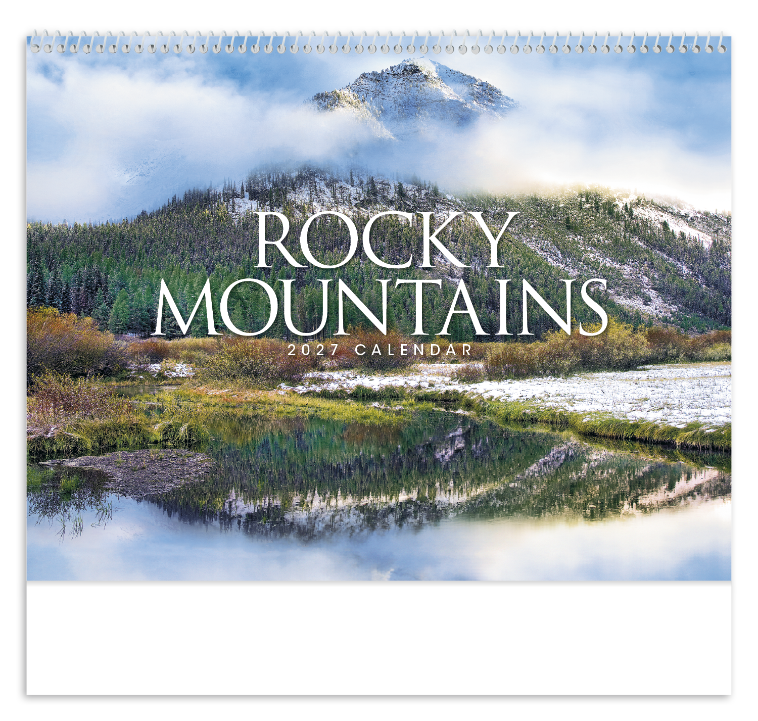 Rocky Mountains - Spiral Calendar