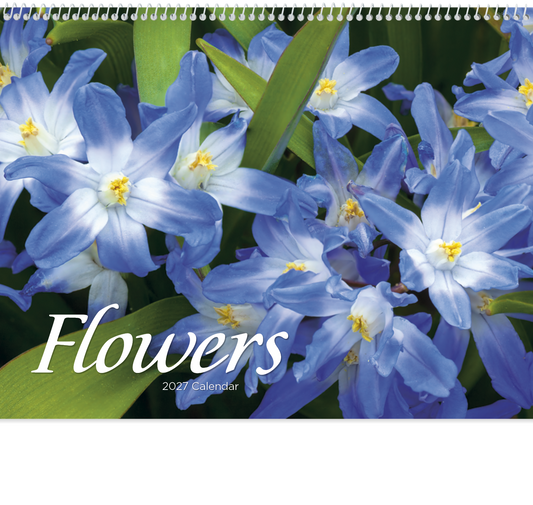 Flowers - Spiral Calendar