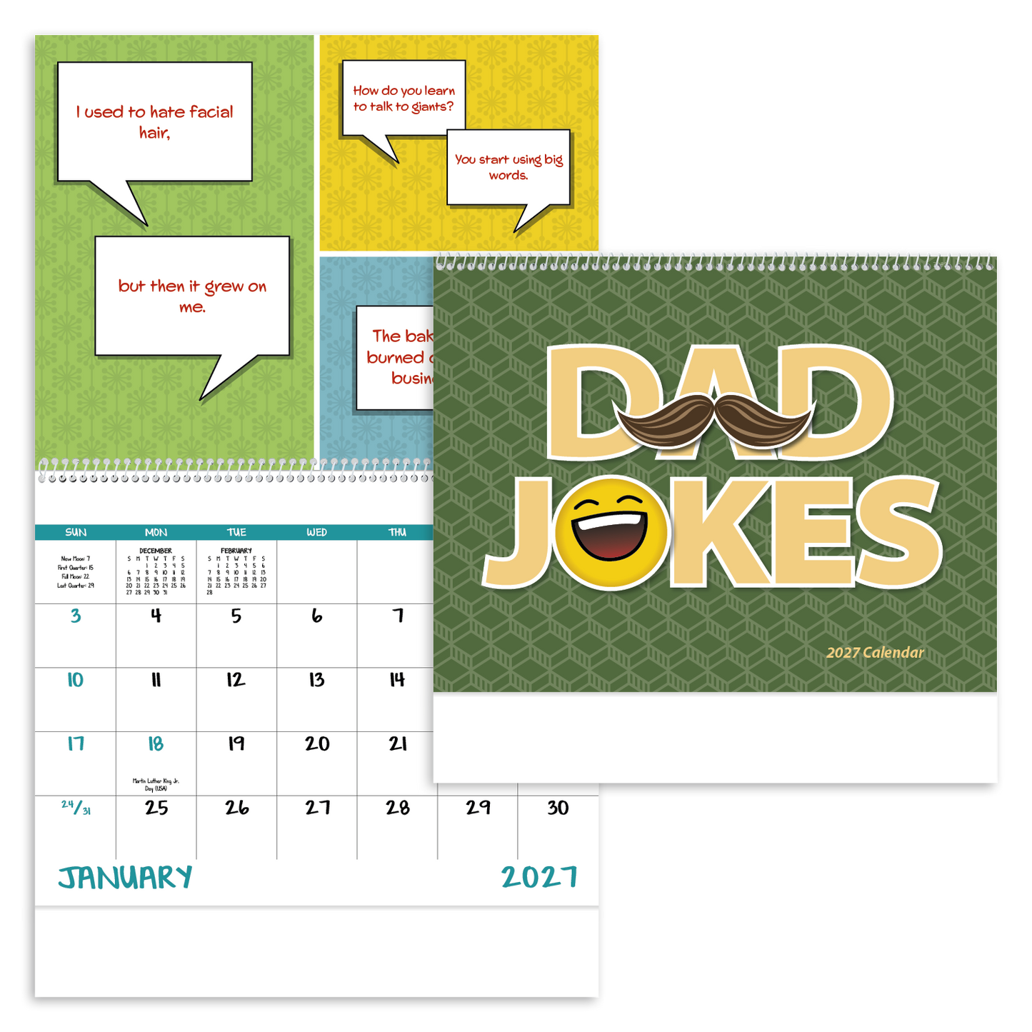Dad Jokes - Spiral Calendar