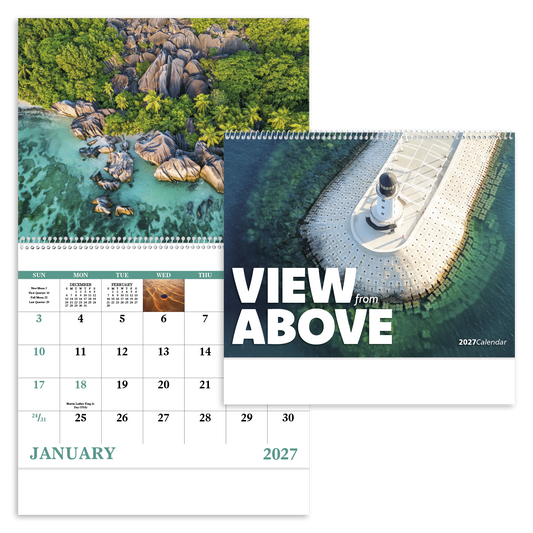 View from Above - Spiral Calendar