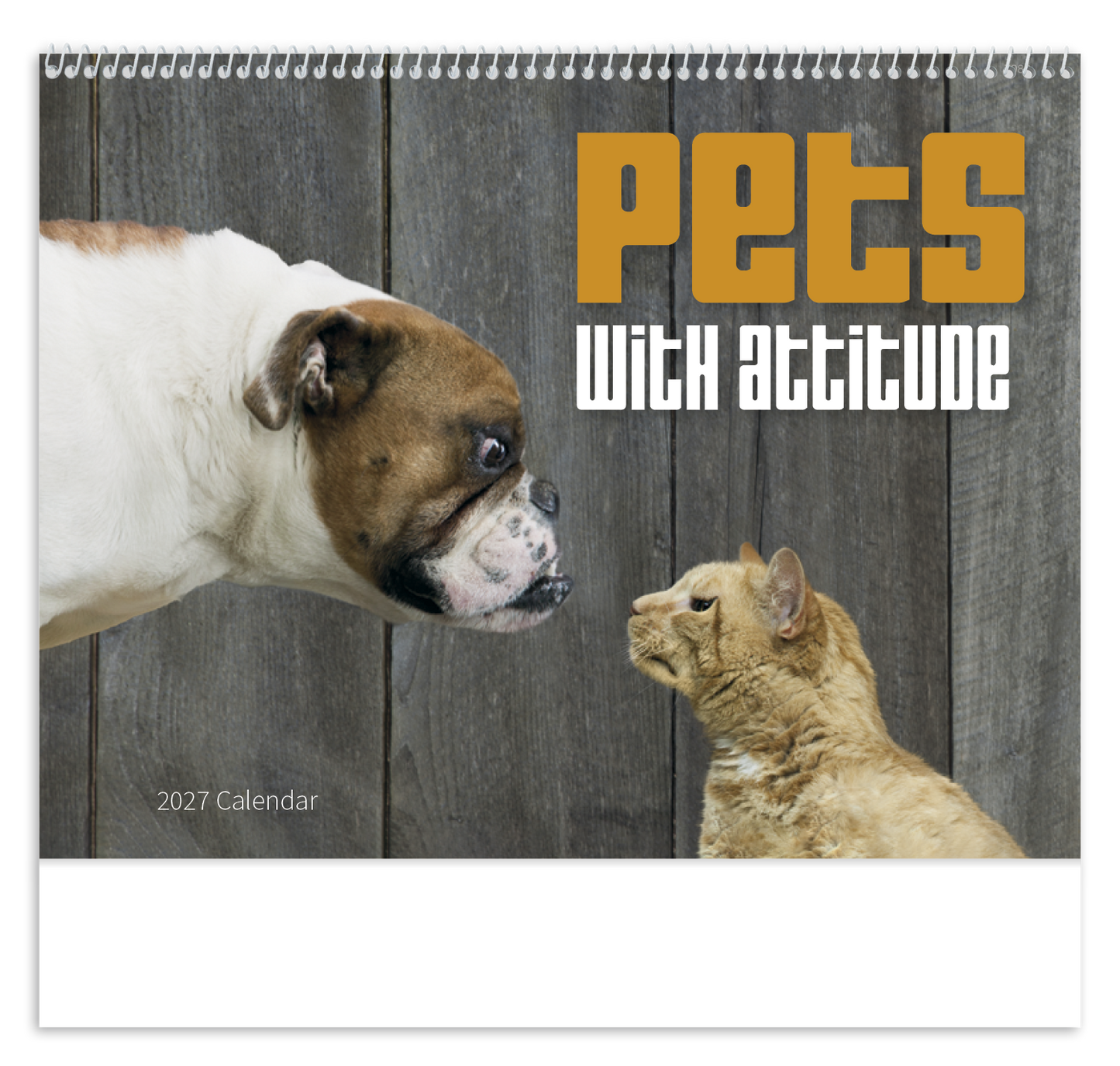 Pets with Attitude - Spiral Calendar
