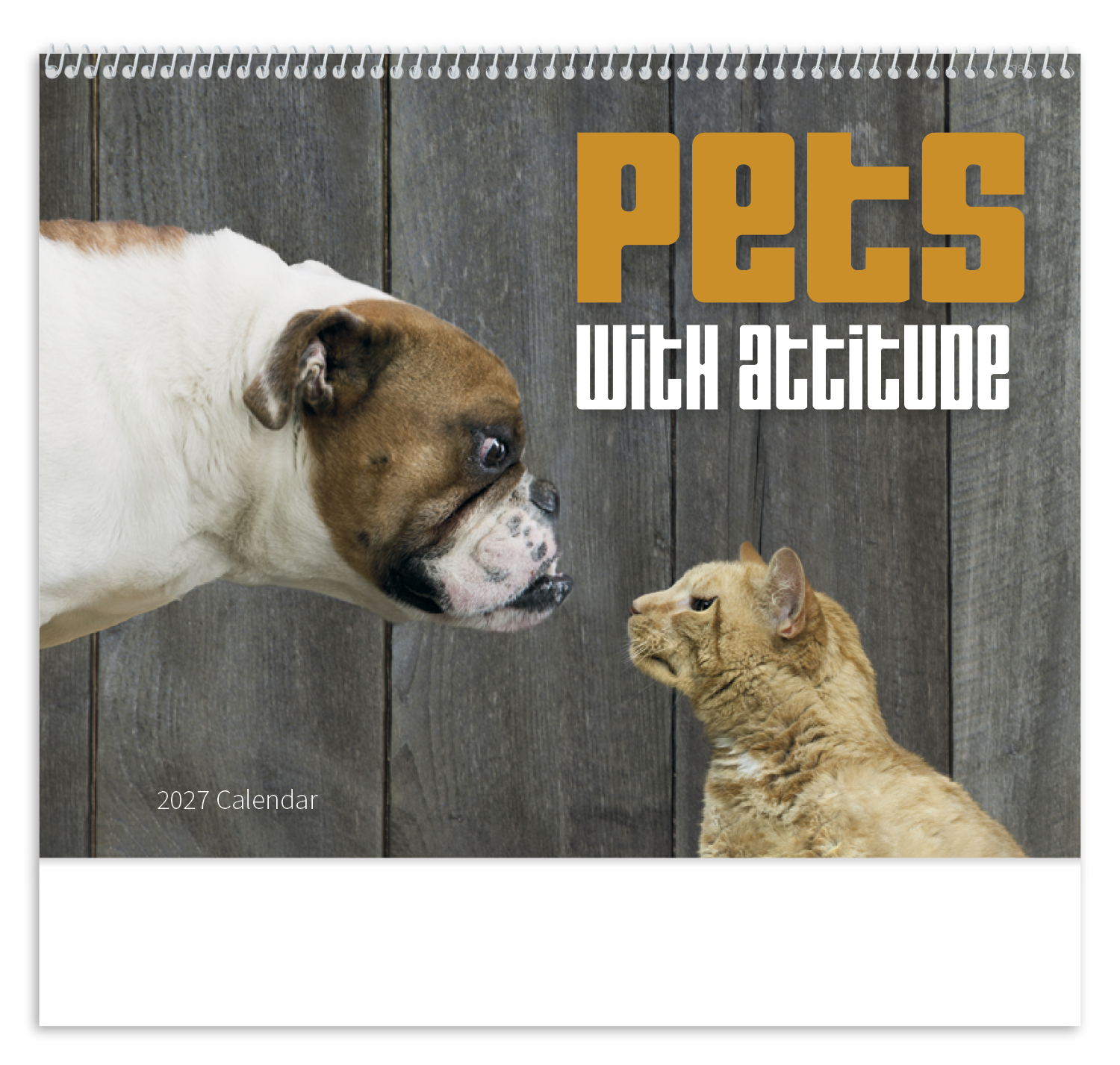 Pets with Attitude - Spiral Calendar