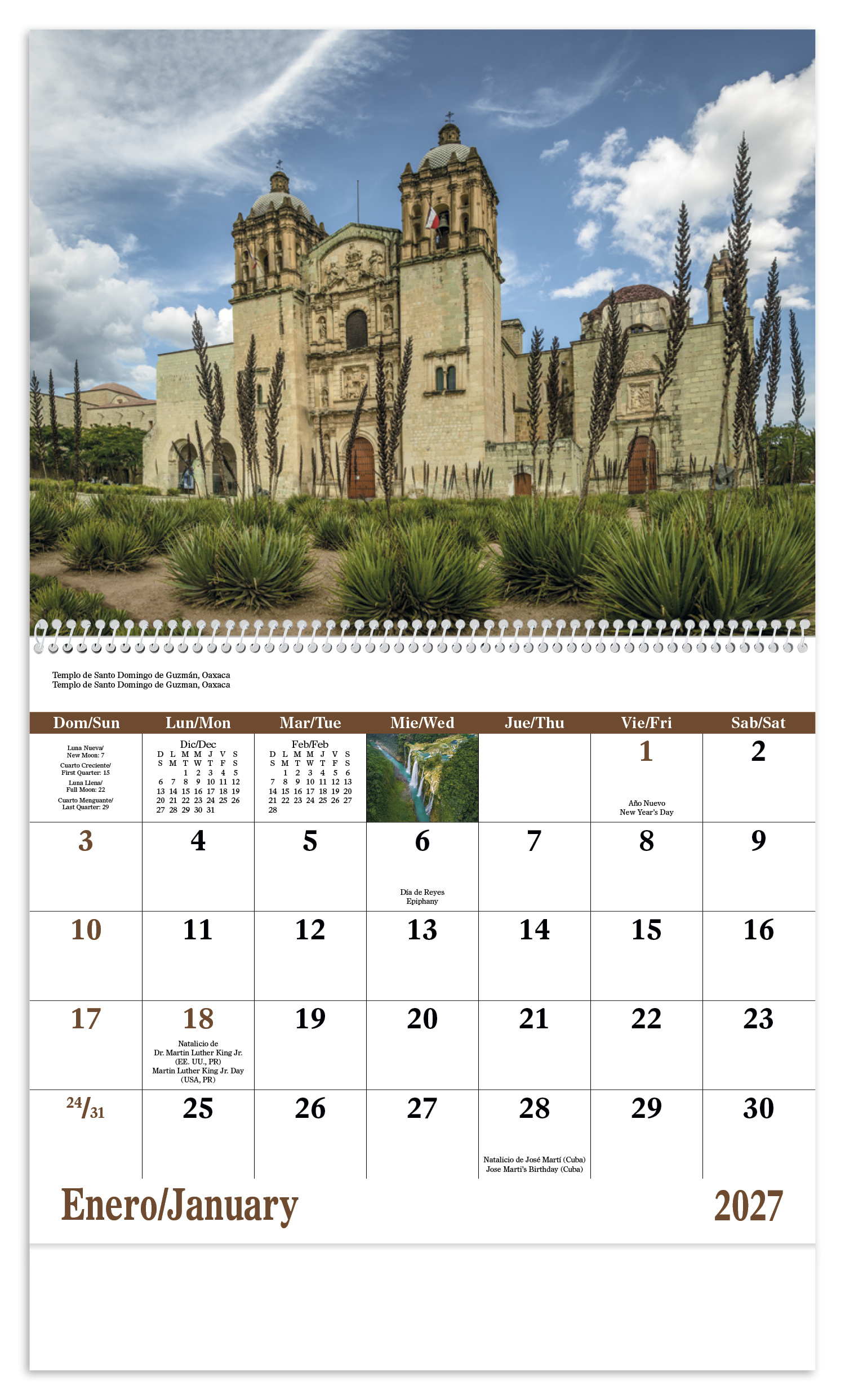 Mexico - Spiral Calendar