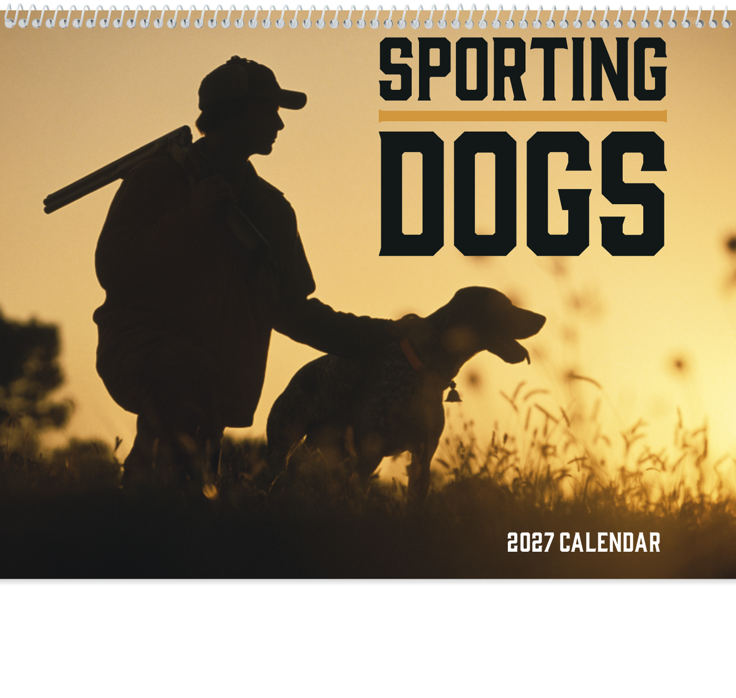 Sporting Dogs - Spiral Calendar