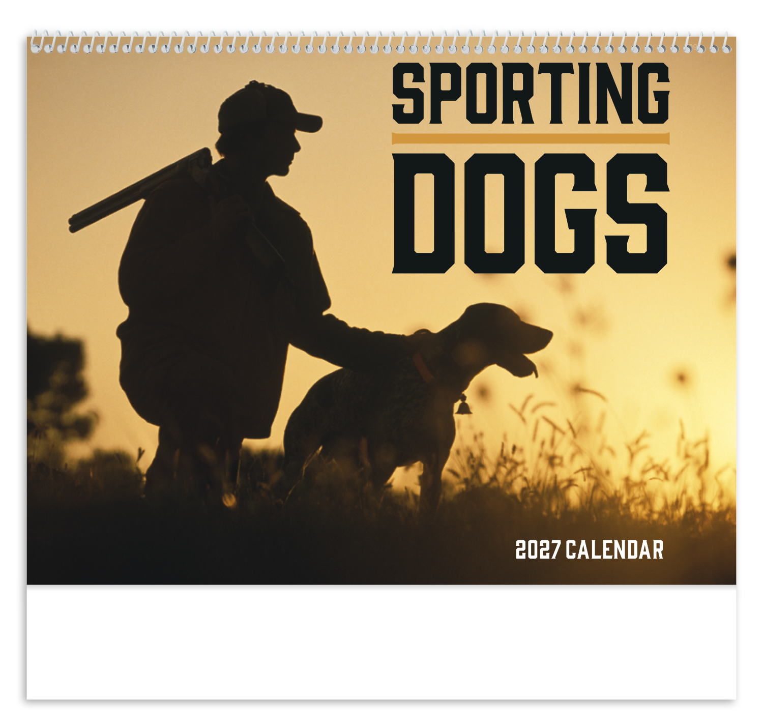 Sporting Dogs - Spiral Calendar