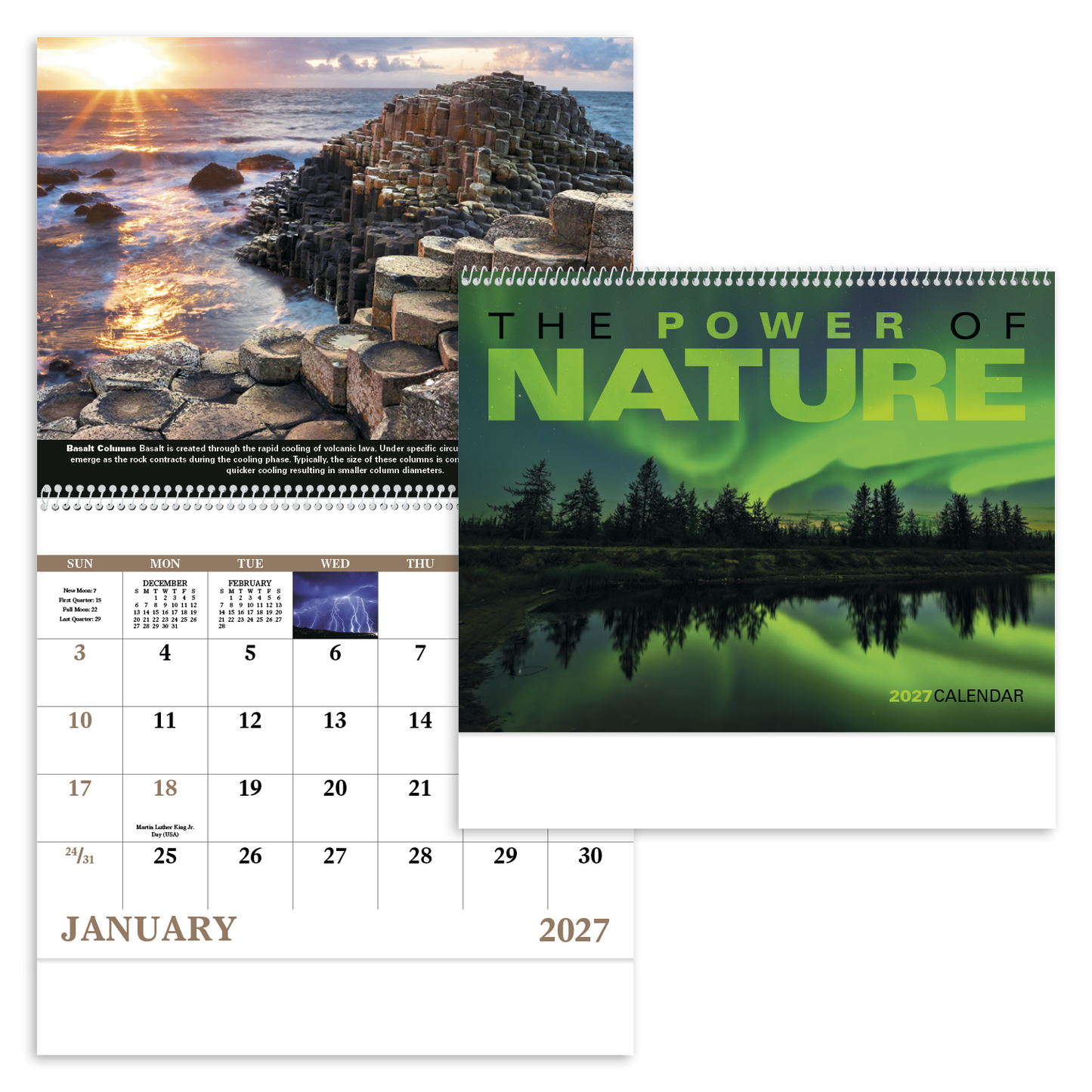 The Power of Nature - Spiral Calendar