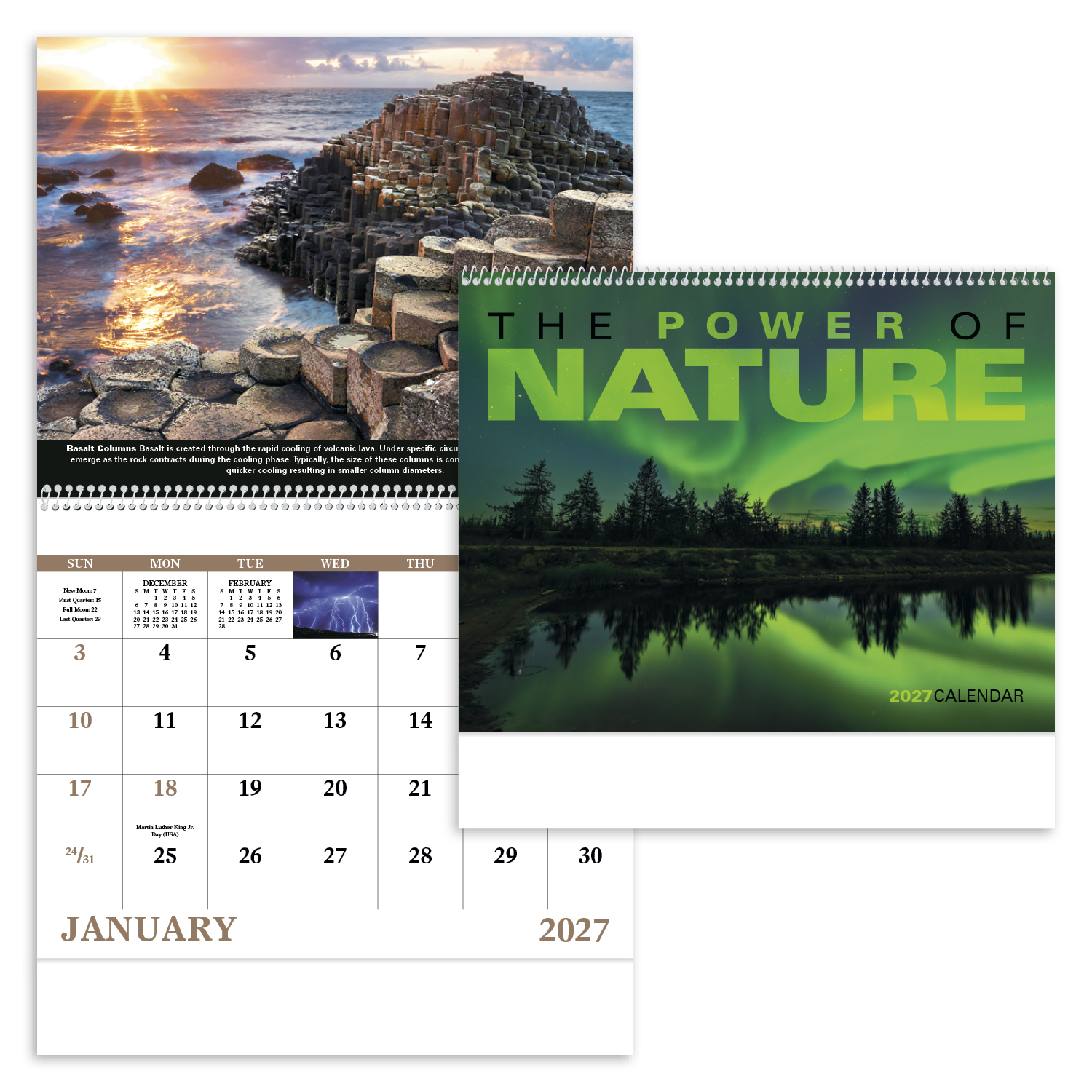 The Power of Nature - Spiral Calendar