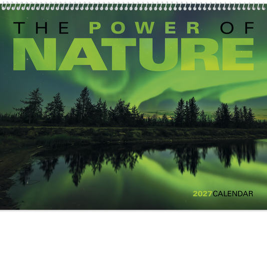 Custom logo The Power of Nature - Spiral Calendar