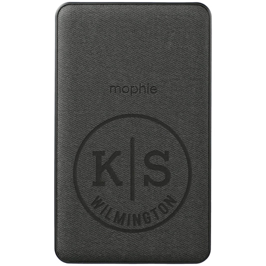 Custom logo mophie® Snap+ Mini 5000 mAh Wireless Power Bank