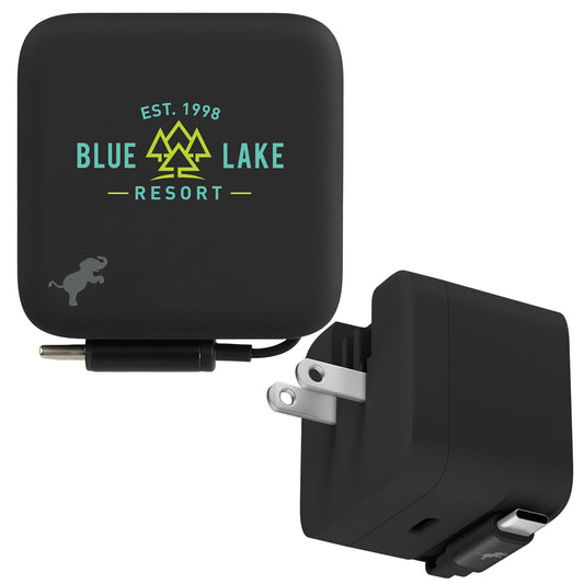 Custom logo Wally Stretch 35 Wall Charger with cable