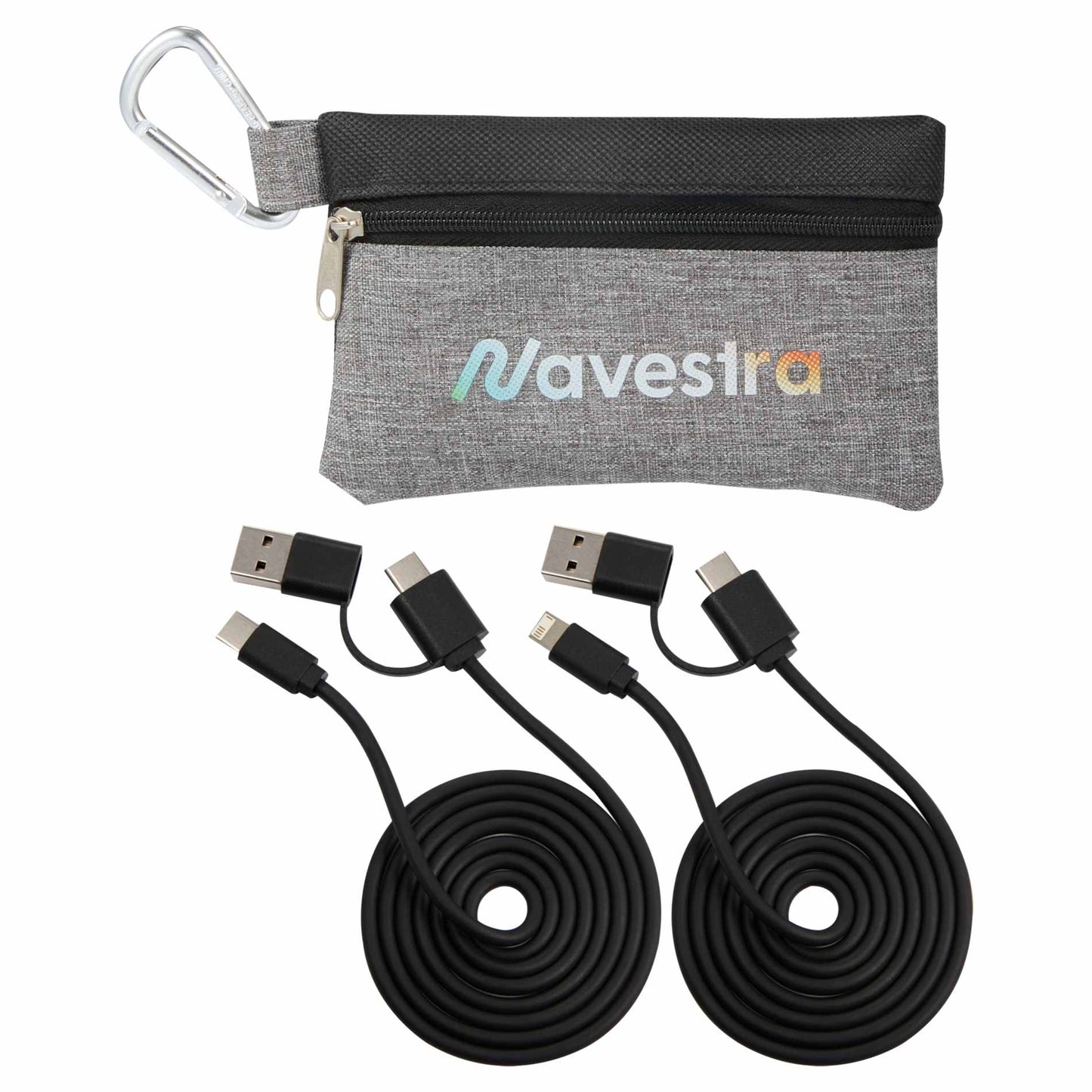 Dual Power Long Charging Cable Kit