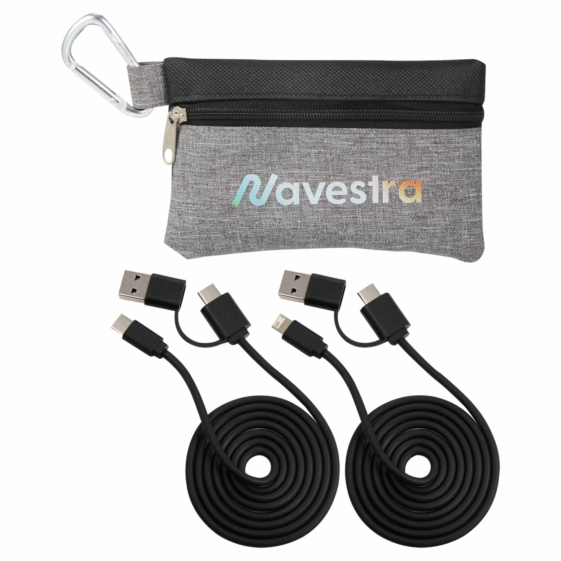 Dual Power Long Charging Cable Kit