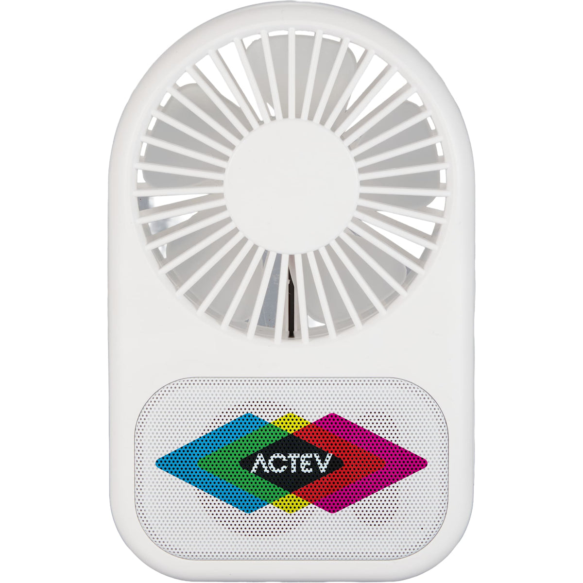 Custom logo Audio Breeze Desktop Fan with Bluetooth Speaker