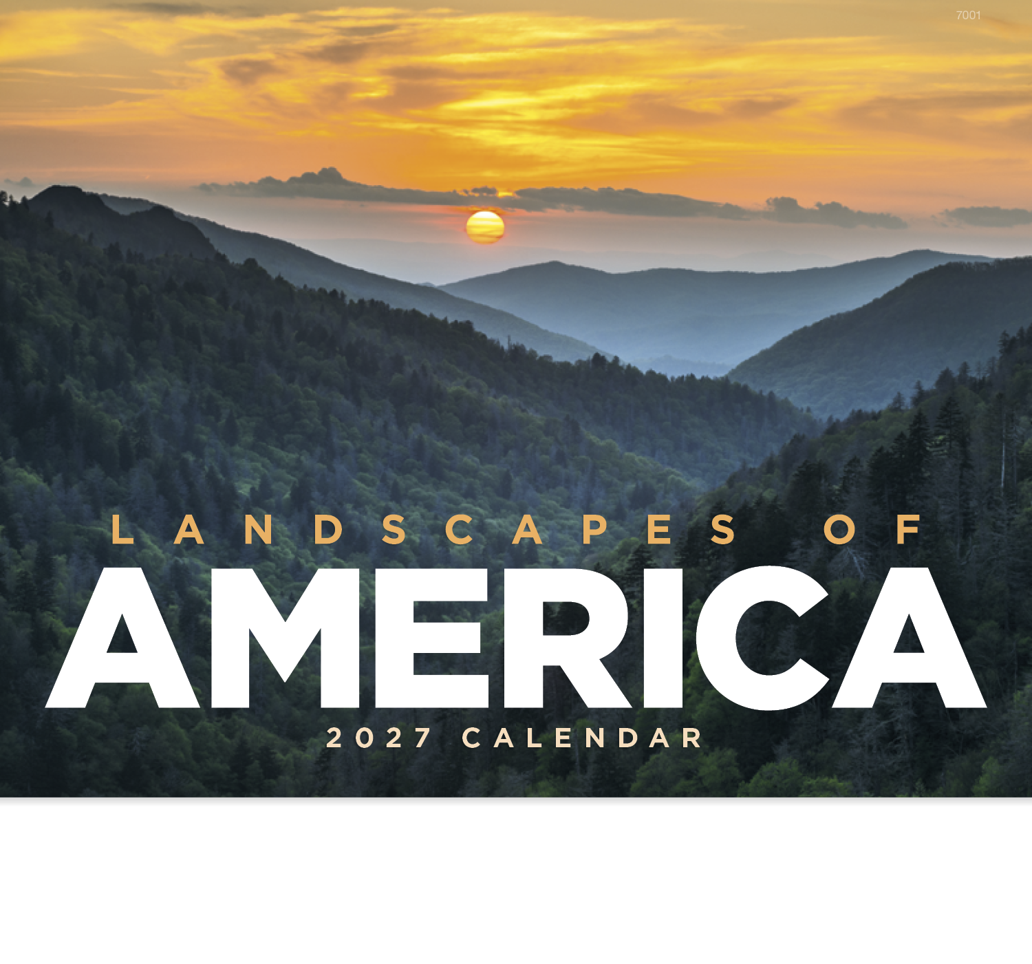 Landscapes of America - Stapled Calendar