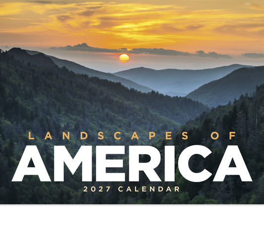 Landscapes of America - Stapled Calendar
