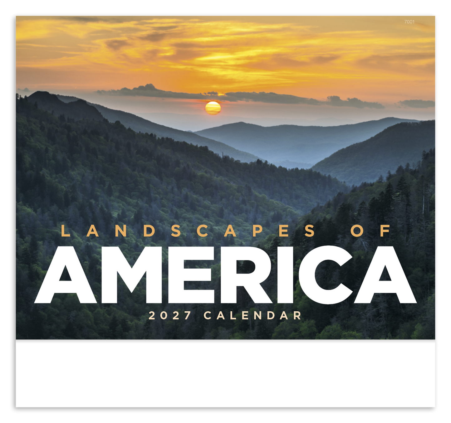 Landscapes of America - Stapled Calendar