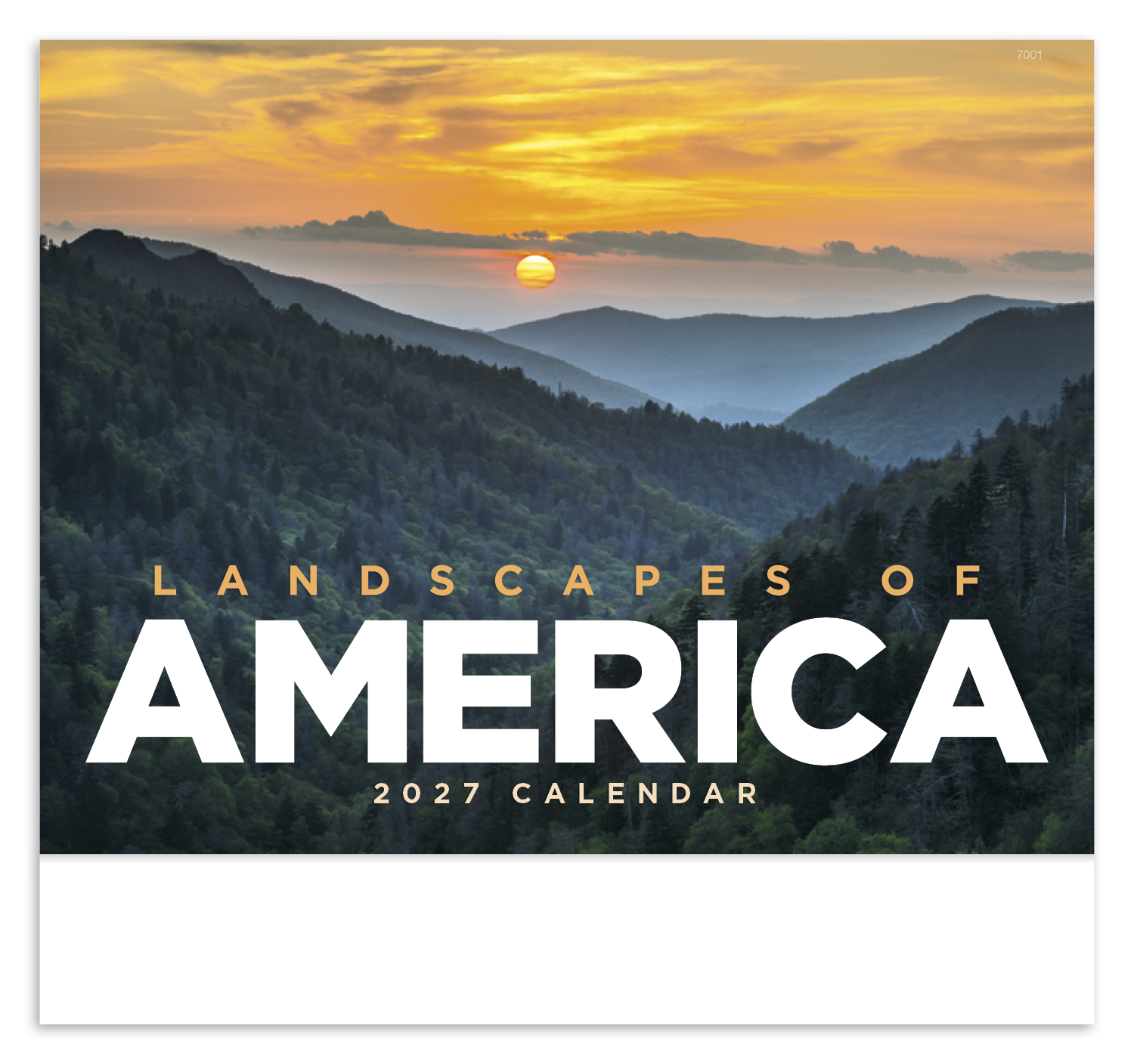 Landscapes of America - Stapled Calendar