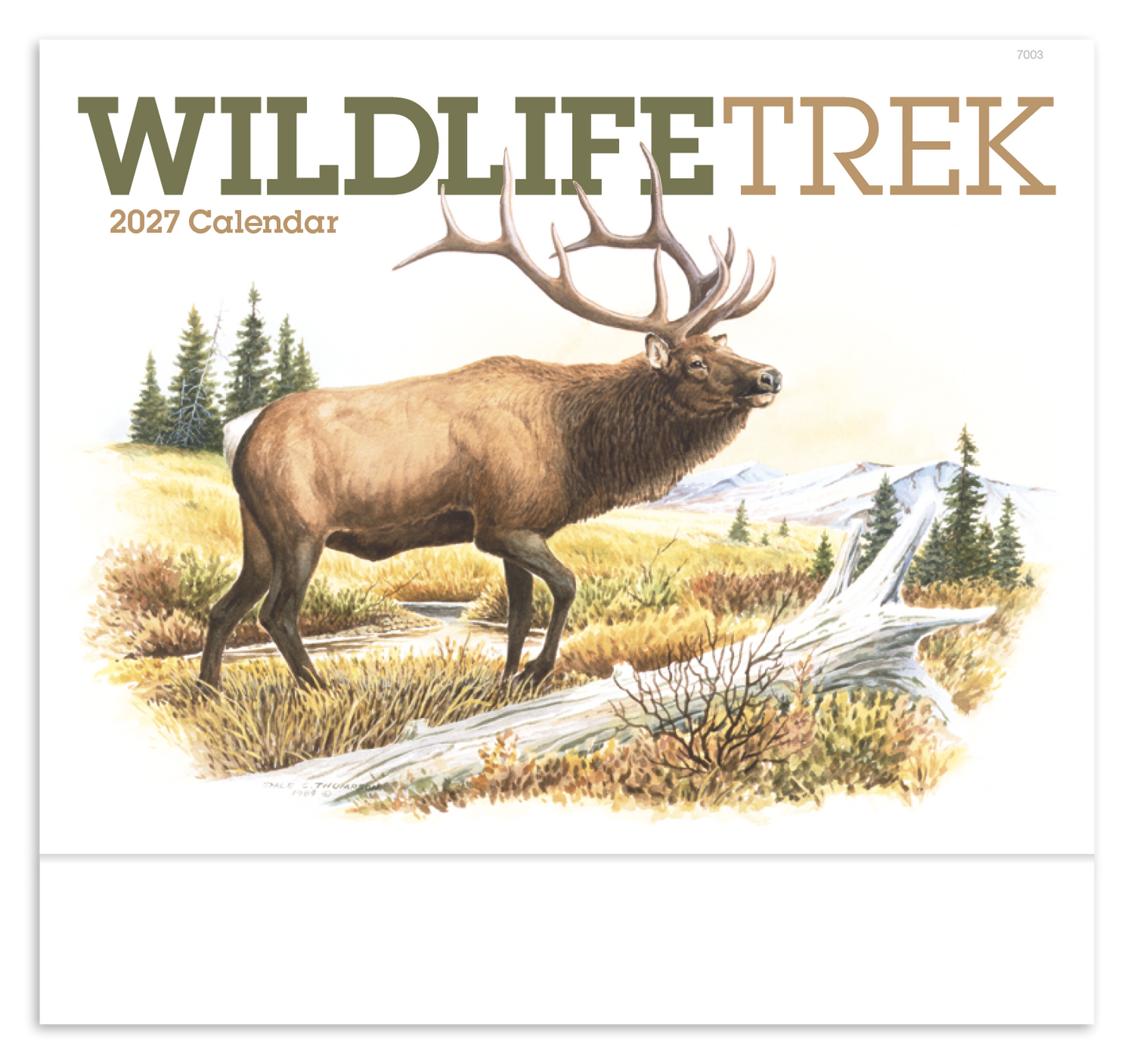 Wildlife Trek - Stapled Calendar