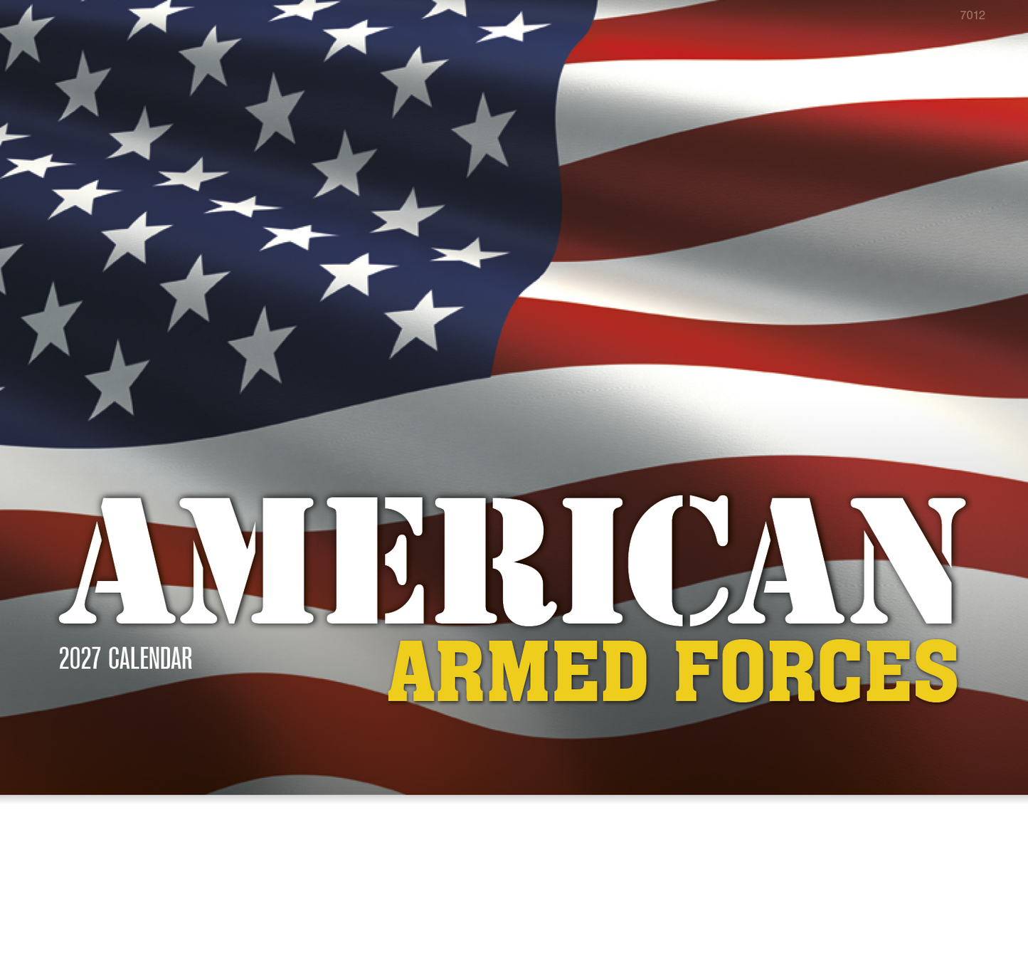 American Armed Forces - Stapled Calendar
