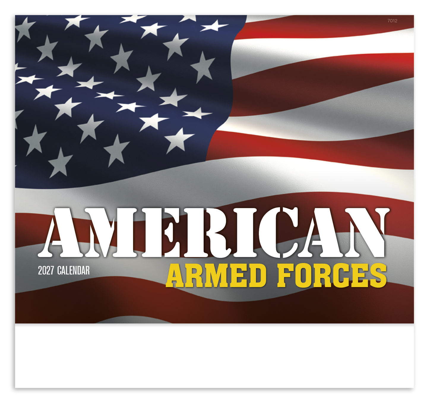 American Armed Forces - Stapled Calendar