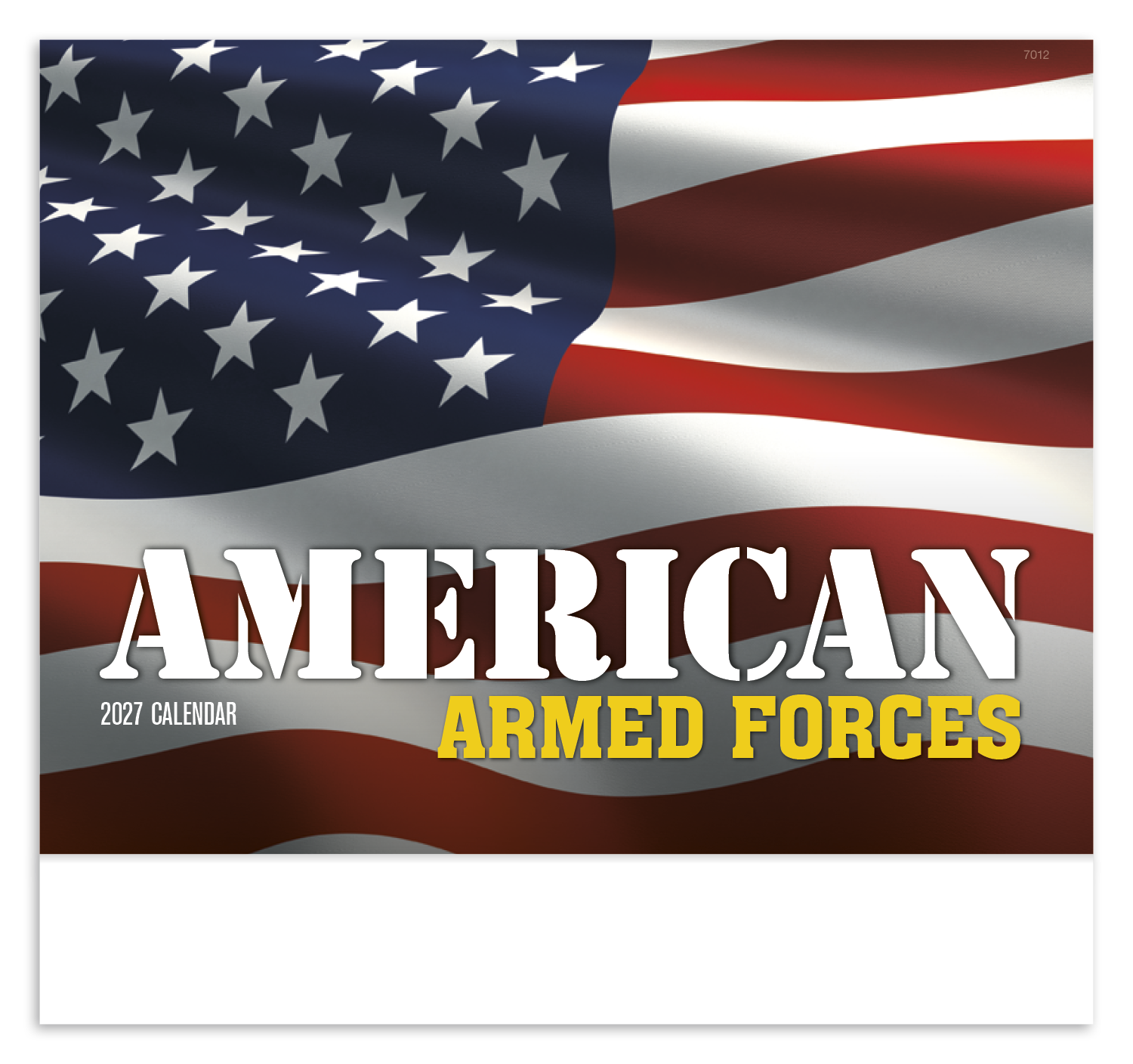 American Armed Forces - Stapled Calendar