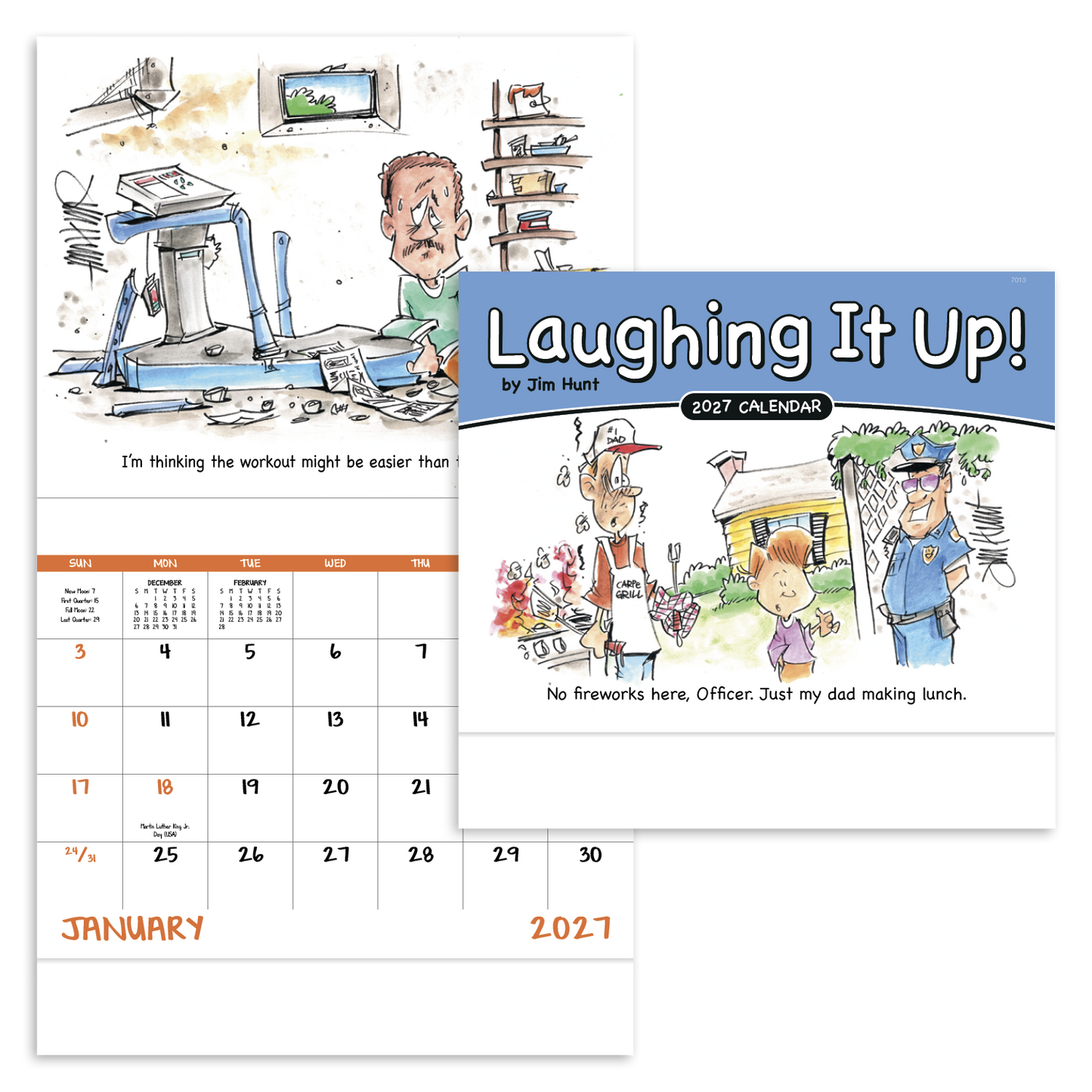 Laughing It Up - Stapled Calendar