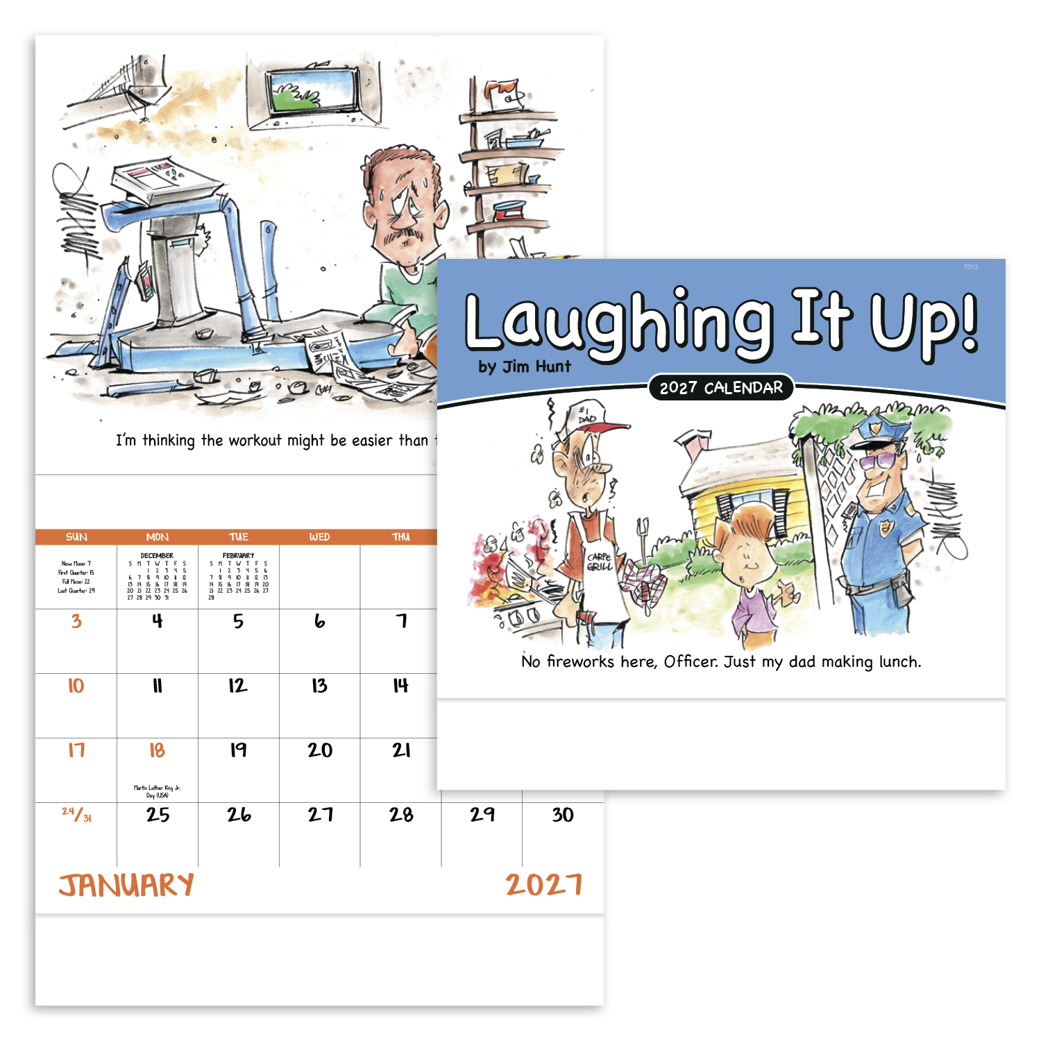 Laughing It Up - Stapled Calendar