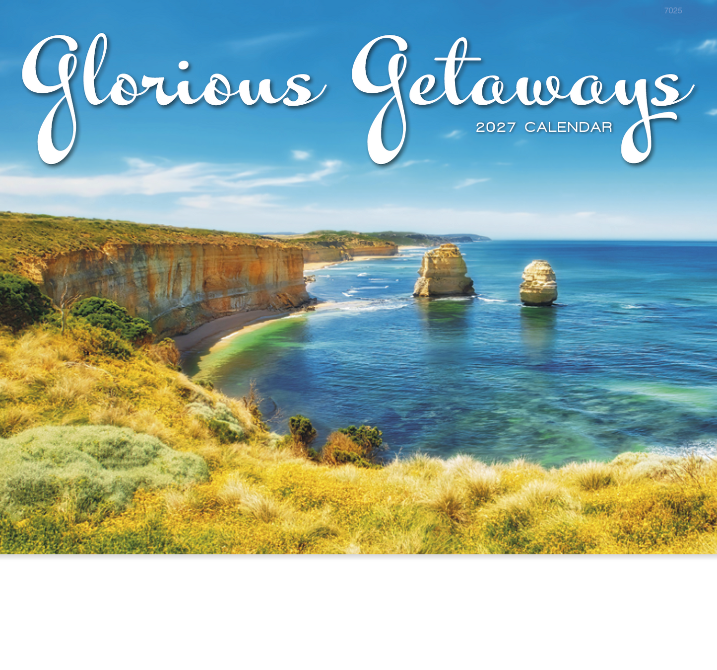 Glorious Getaways - Stapled Calendar