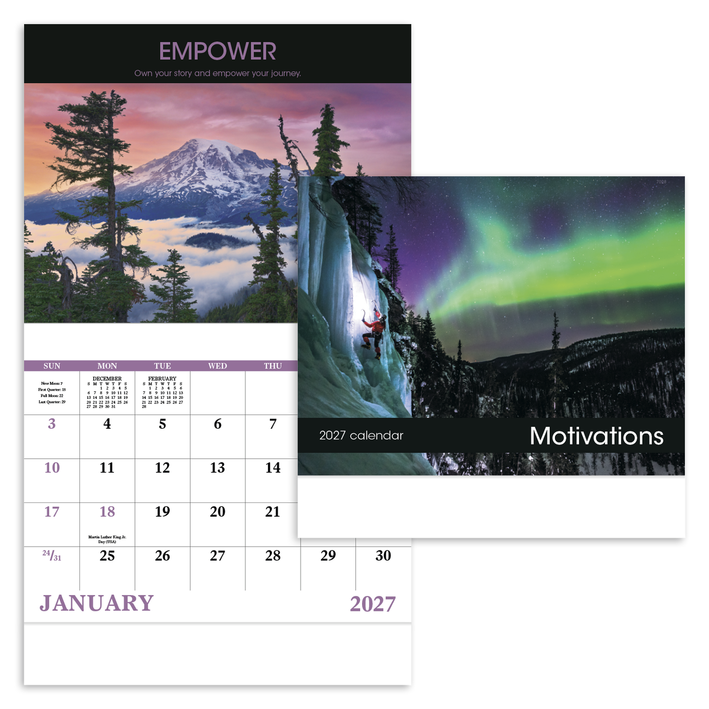 Motivations - Stapled Calendar