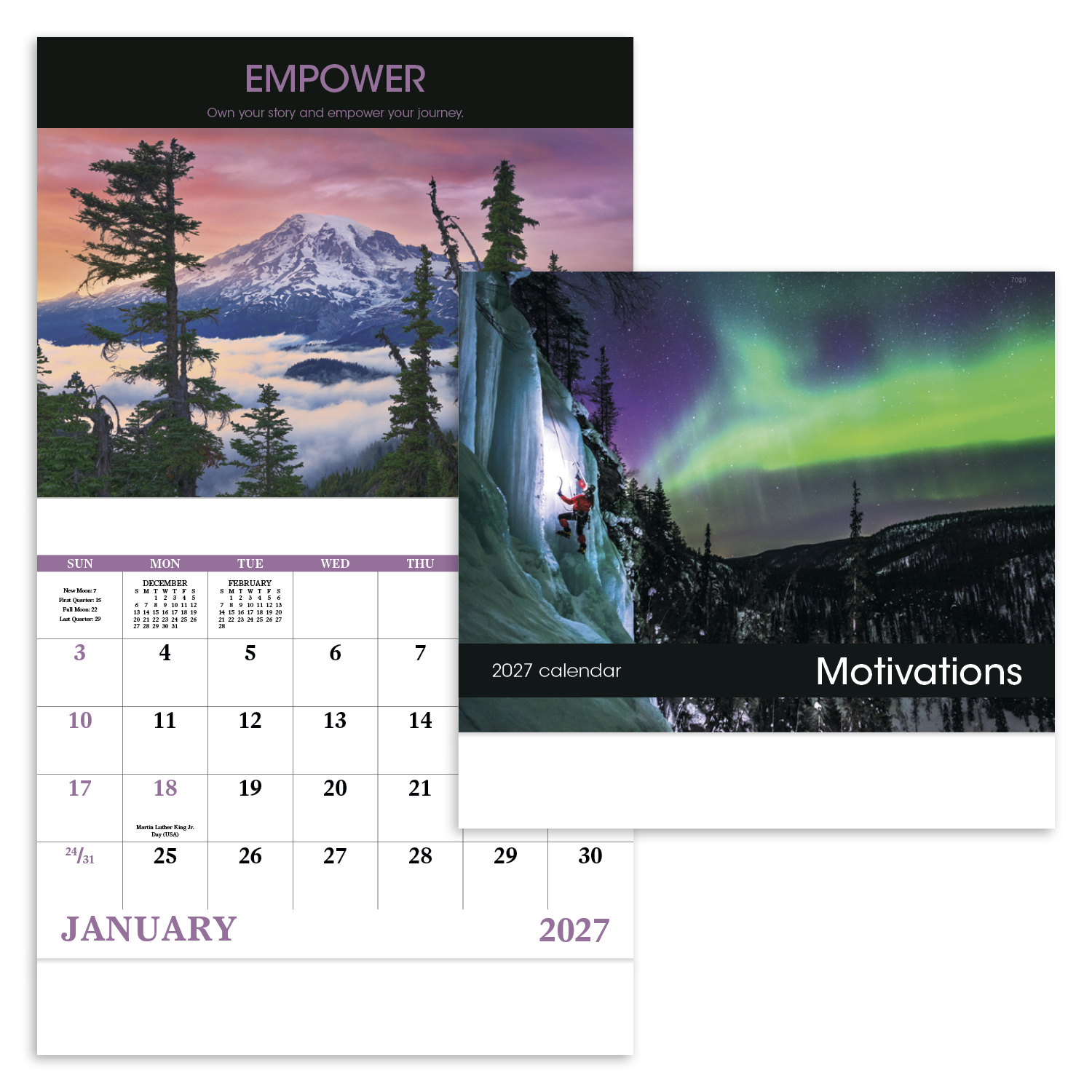 Motivations - Stapled Calendar