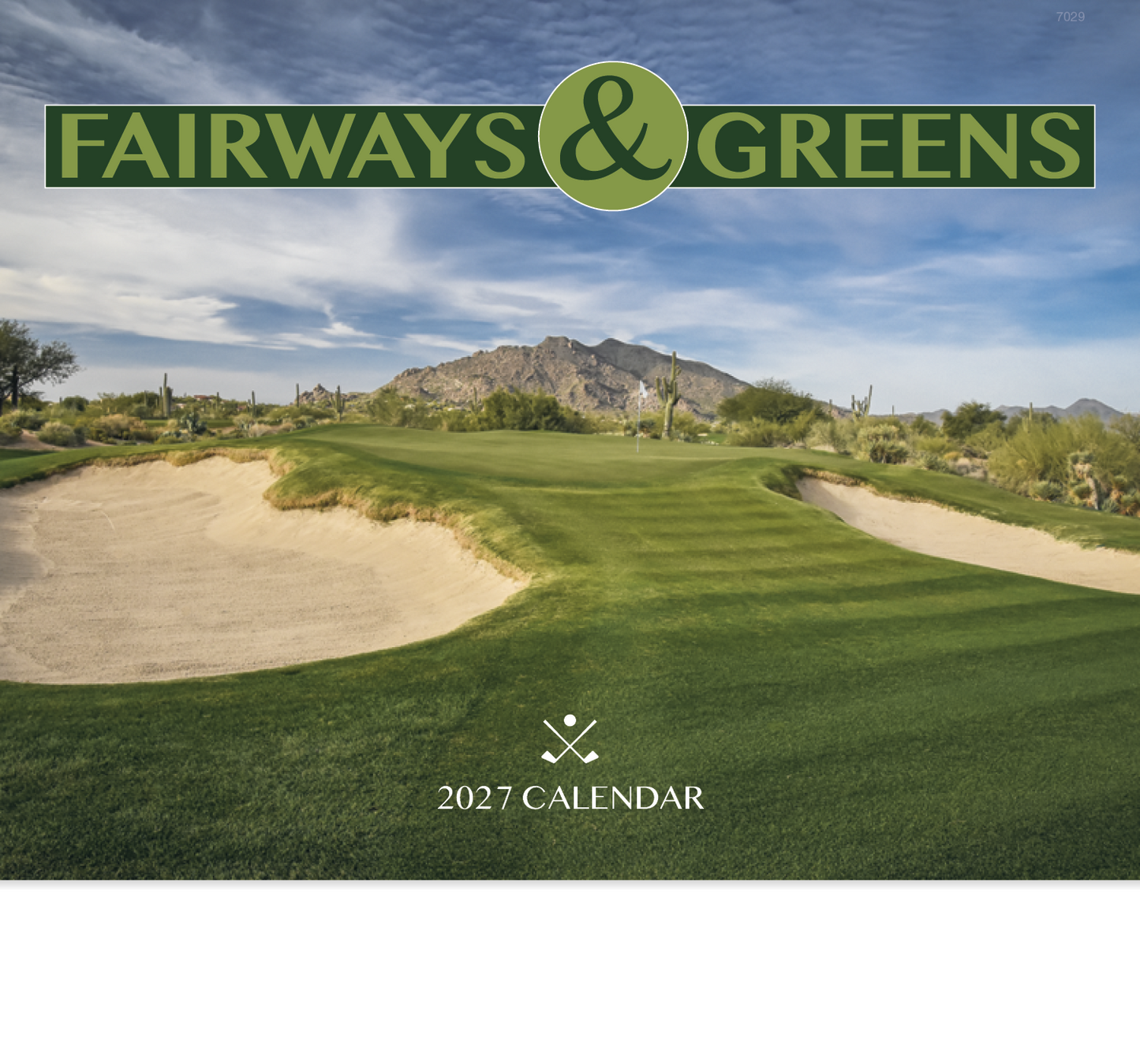 Fairways & Greens - Stapled Calendar