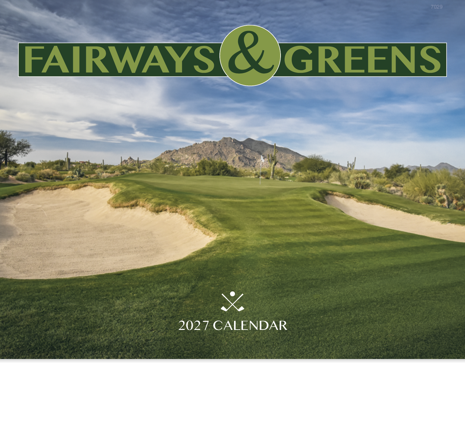 Fairways & Greens - Stapled Calendar