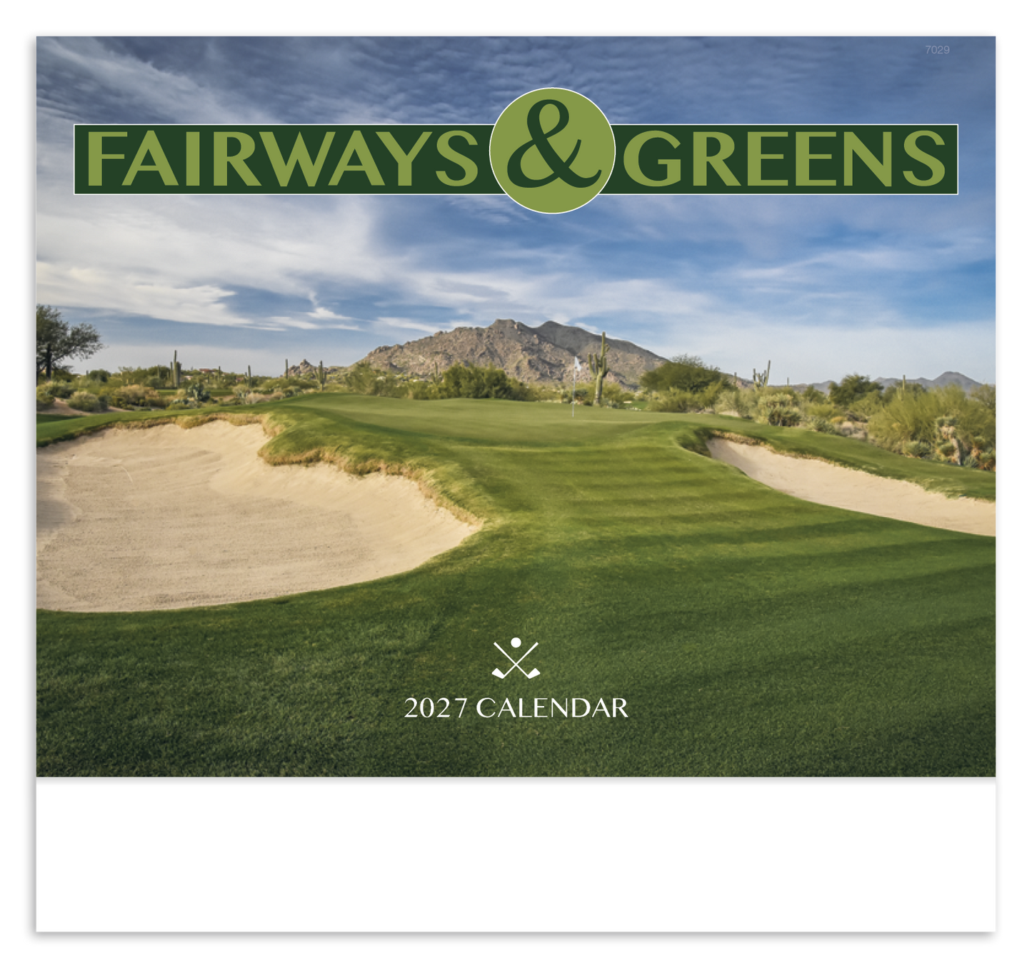 Fairways & Greens - Stapled Calendar