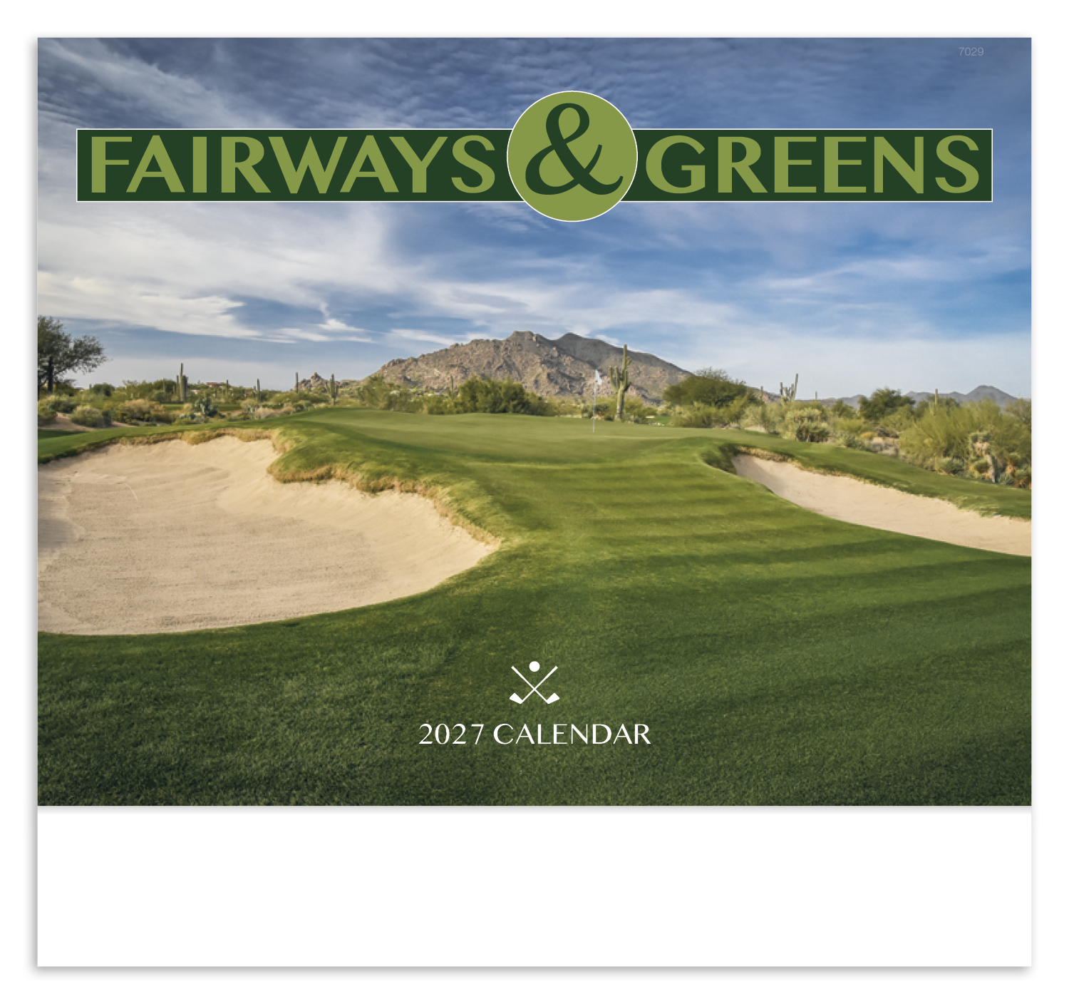 Fairways & Greens - Stapled Calendar