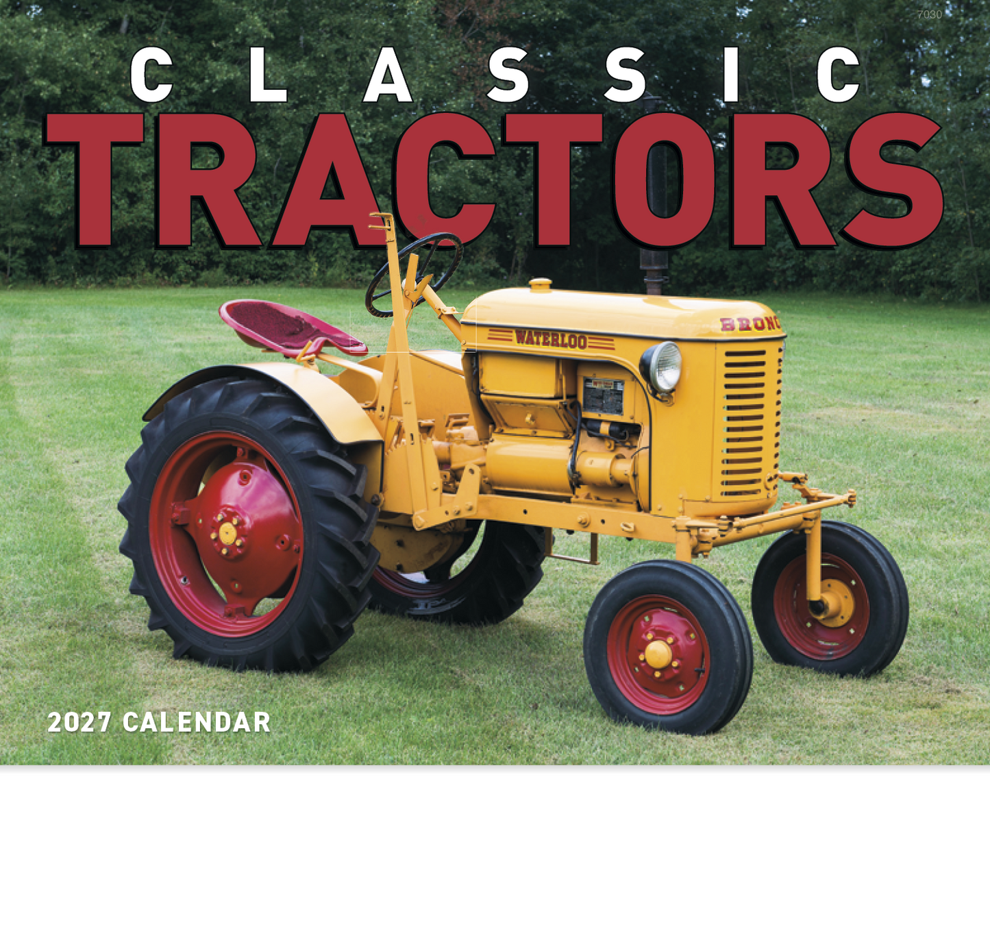 Classic Tractor - Stapled Calendar
