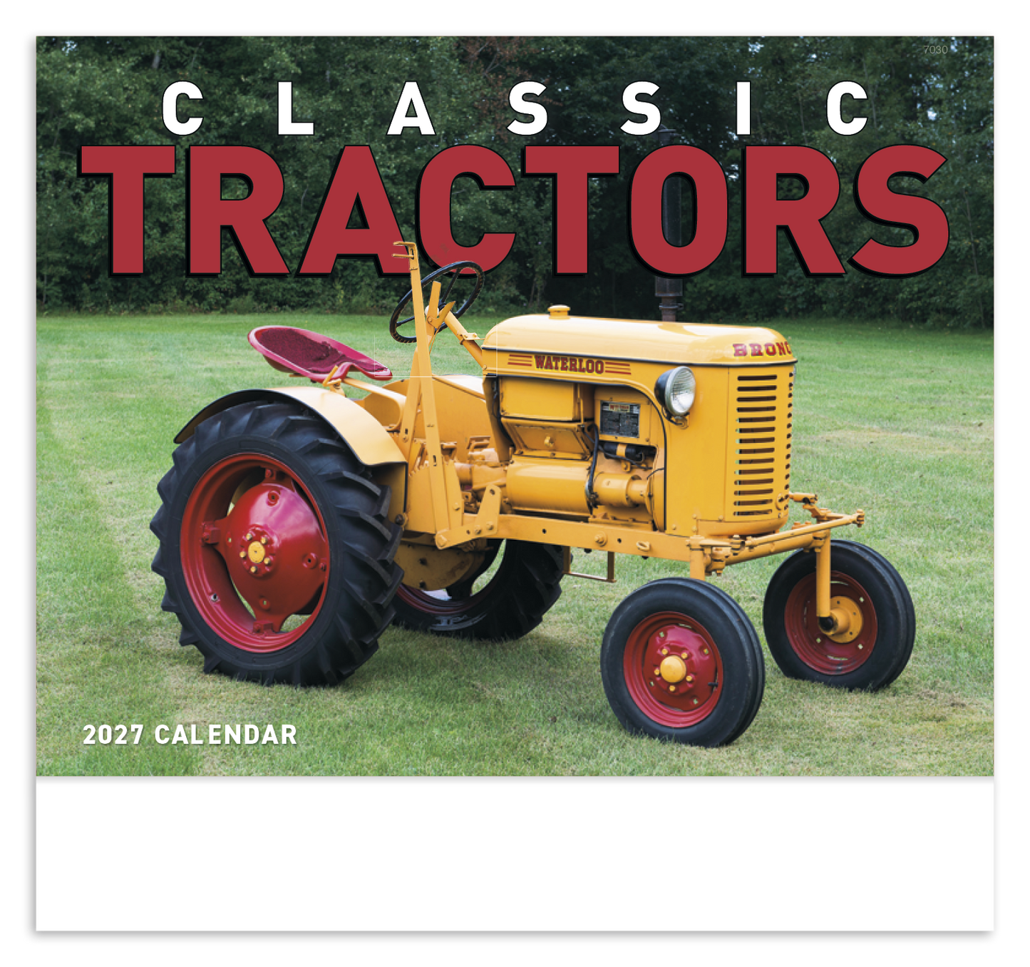 Classic Tractor - Stapled Calendar