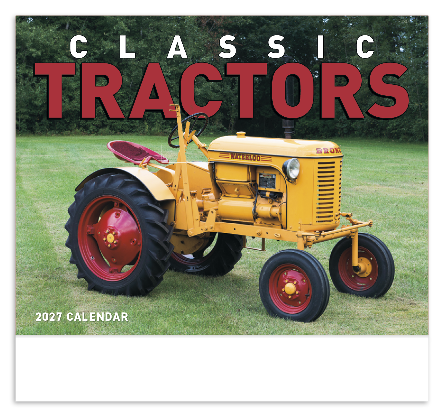 Classic Tractor - Stapled Calendar