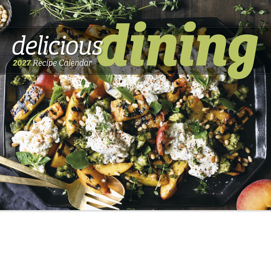 Delicious Dining - Stapled Calendar