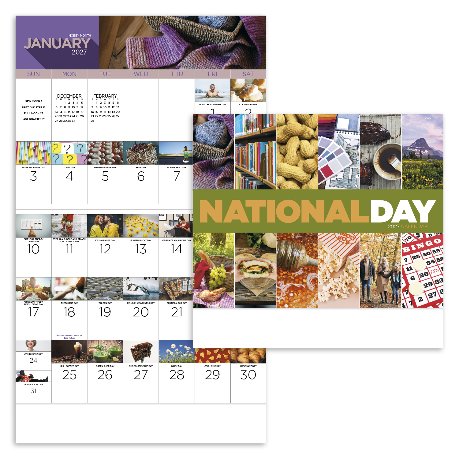 National Day - Stapled Calendar