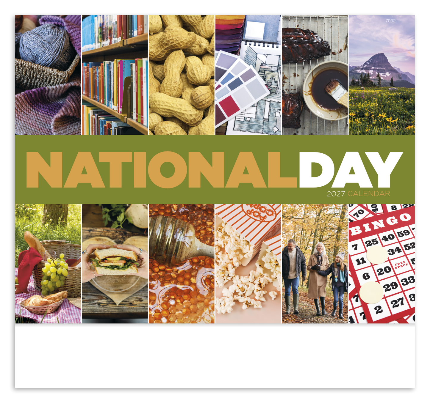 National Day - Stapled Calendar