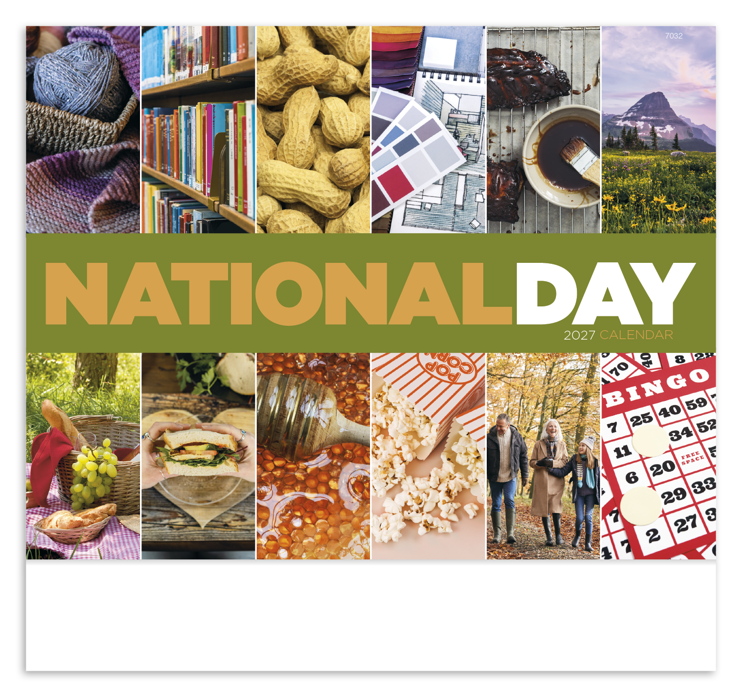 National Day - Stapled Calendar