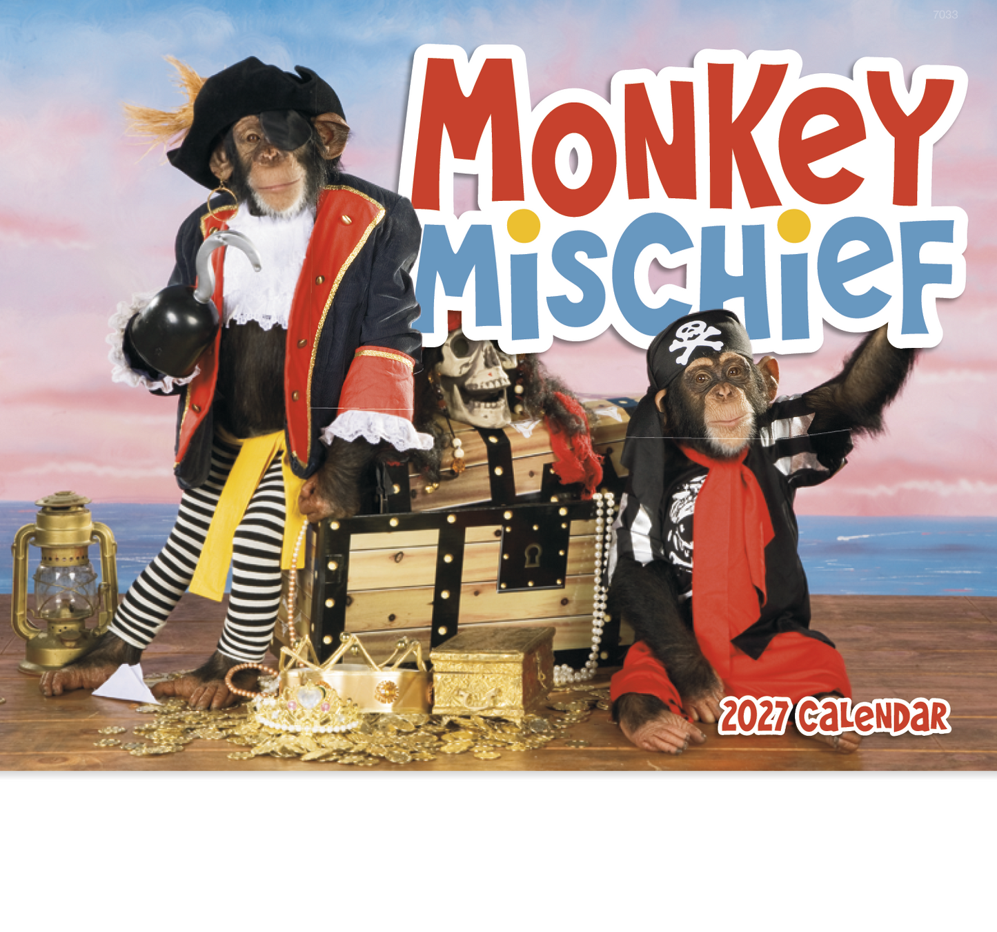 Monkey Mischief - Stapled Calendar
