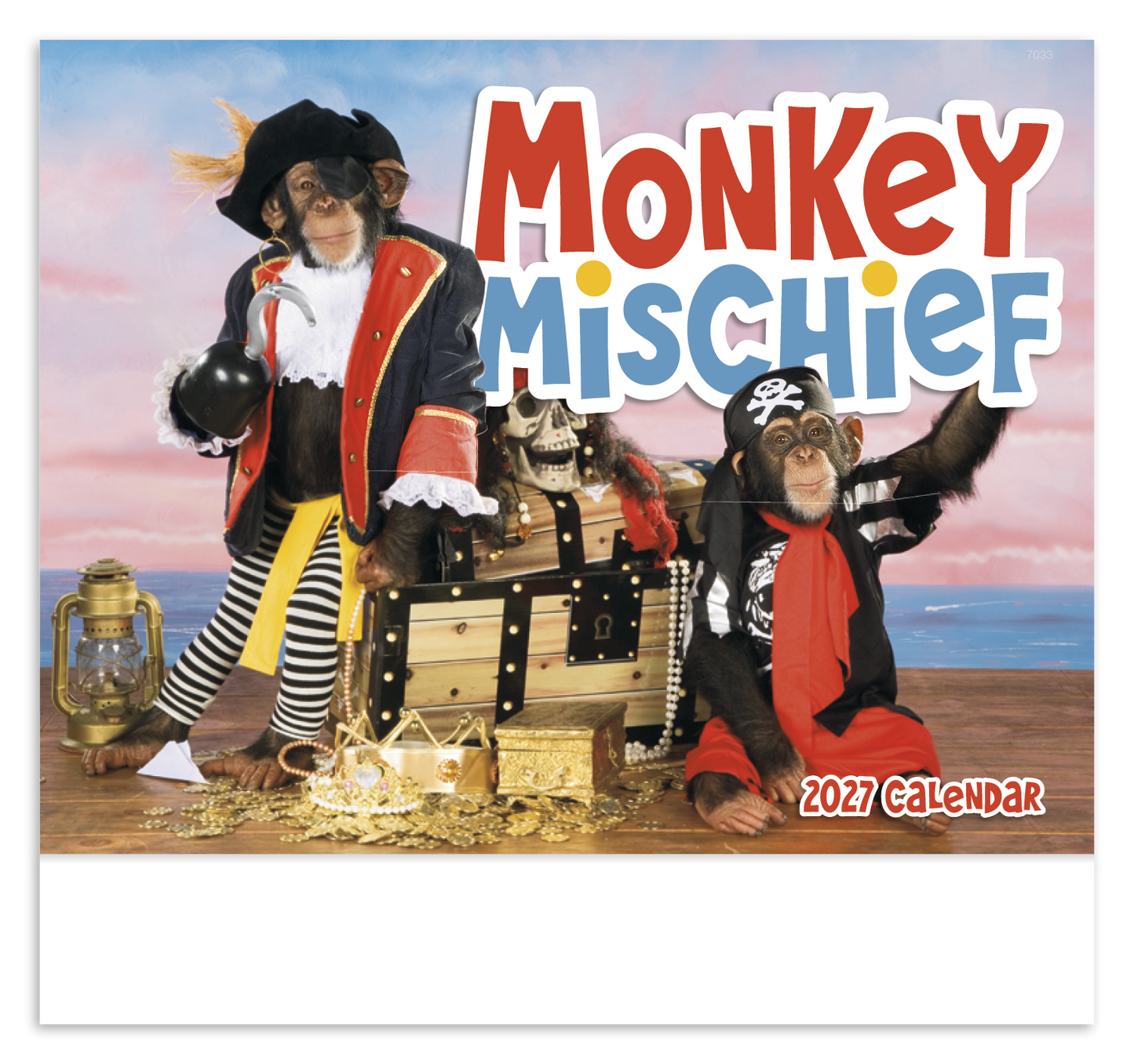 Monkey Mischief - Stapled Calendar