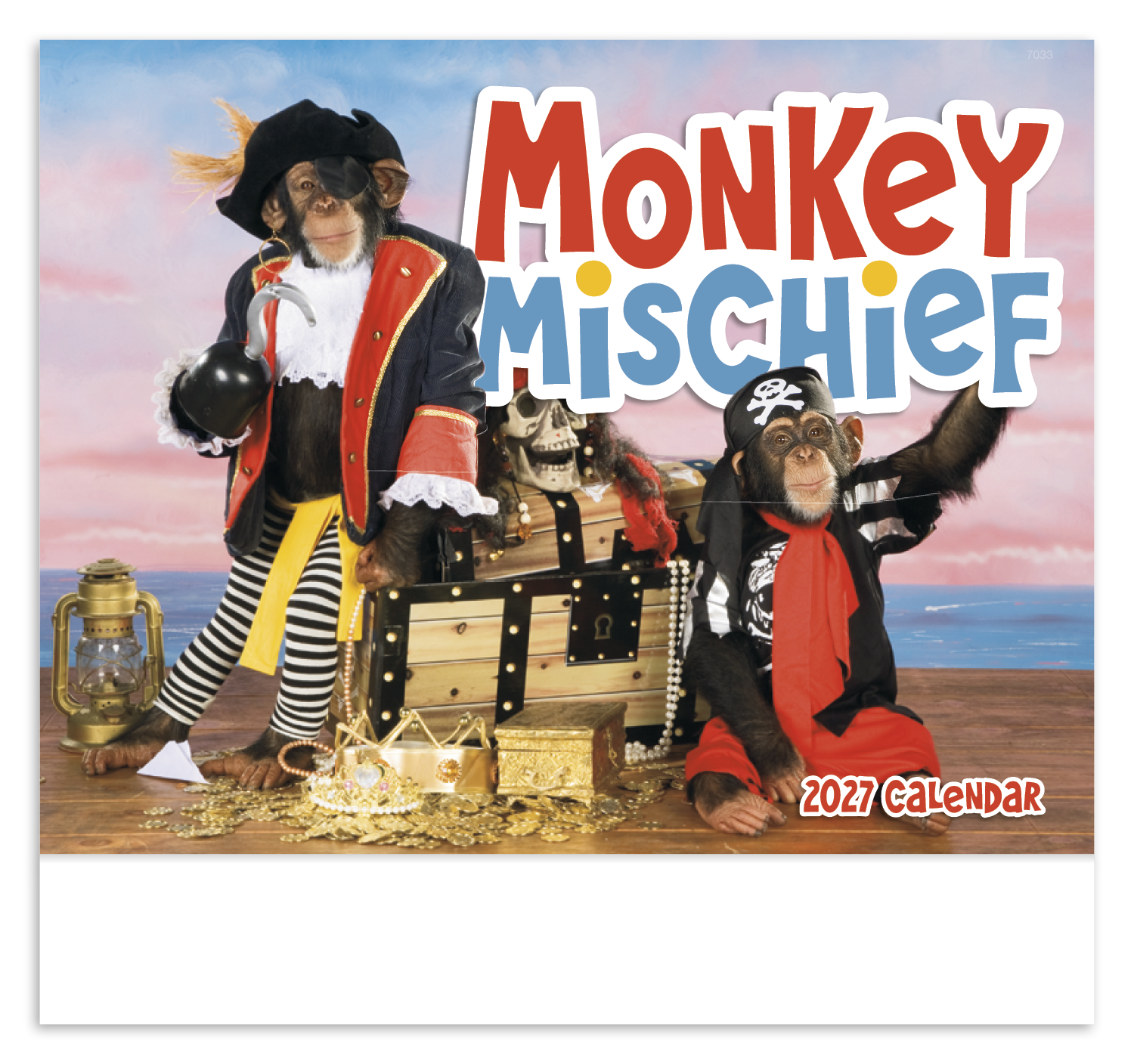 Monkey Mischief - Stapled Calendar