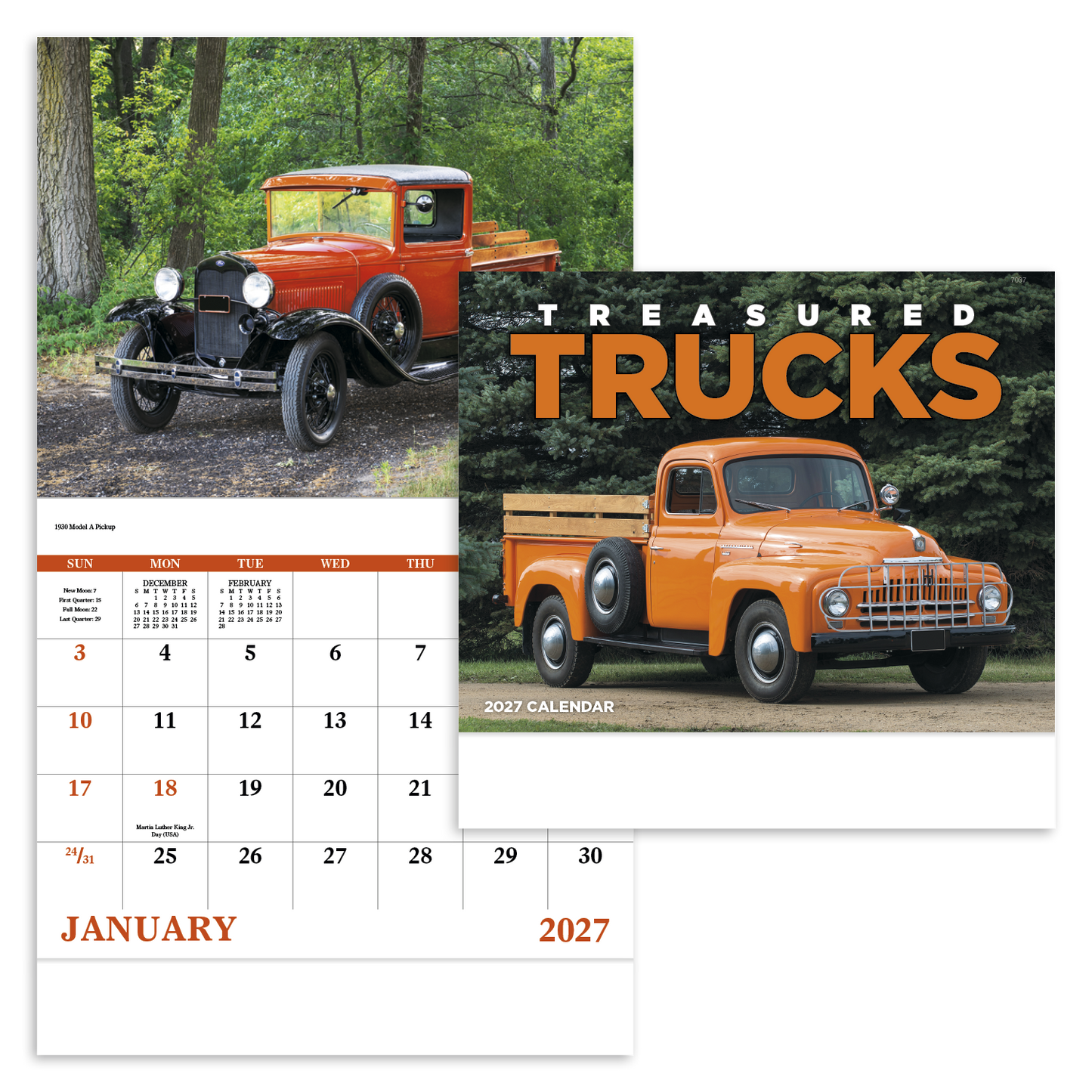 Treasured Trucks - Stapled Calendar