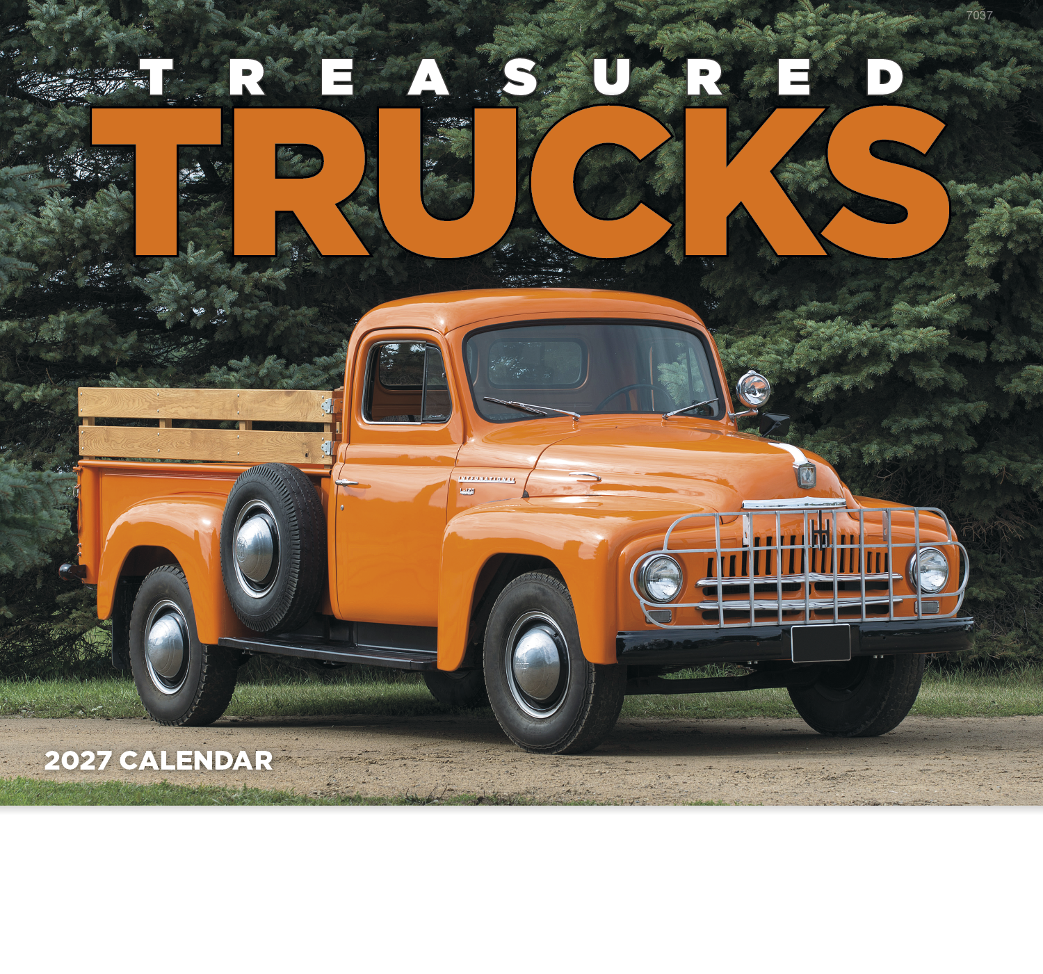 Treasured Trucks - Stapled Calendar