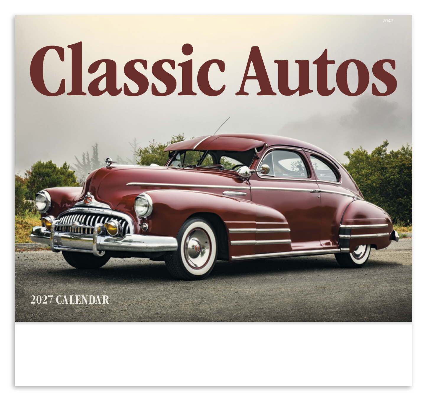 Classic Autos - Stapled Calendar