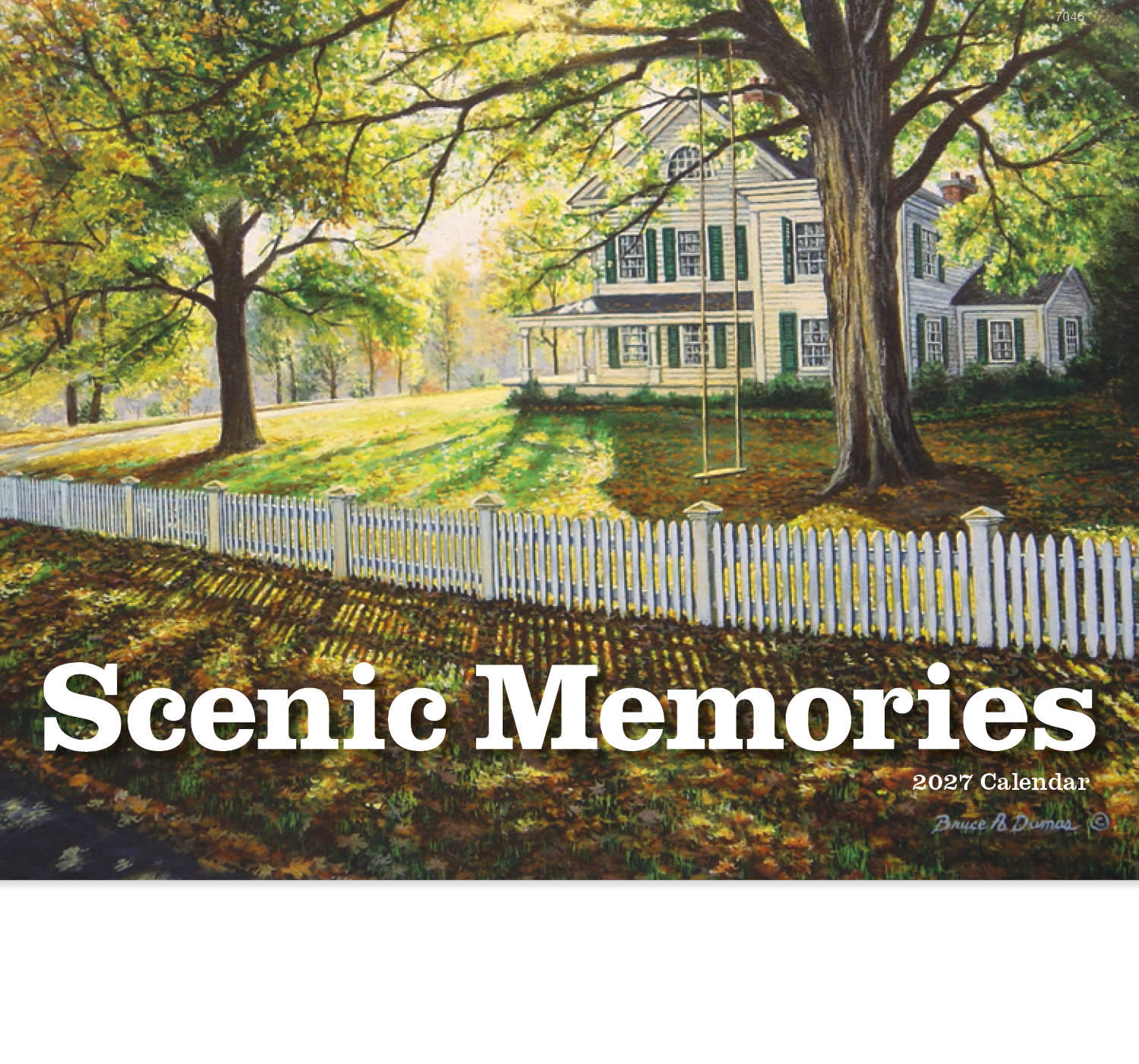 Scenic Memories - Stapled Calendar
